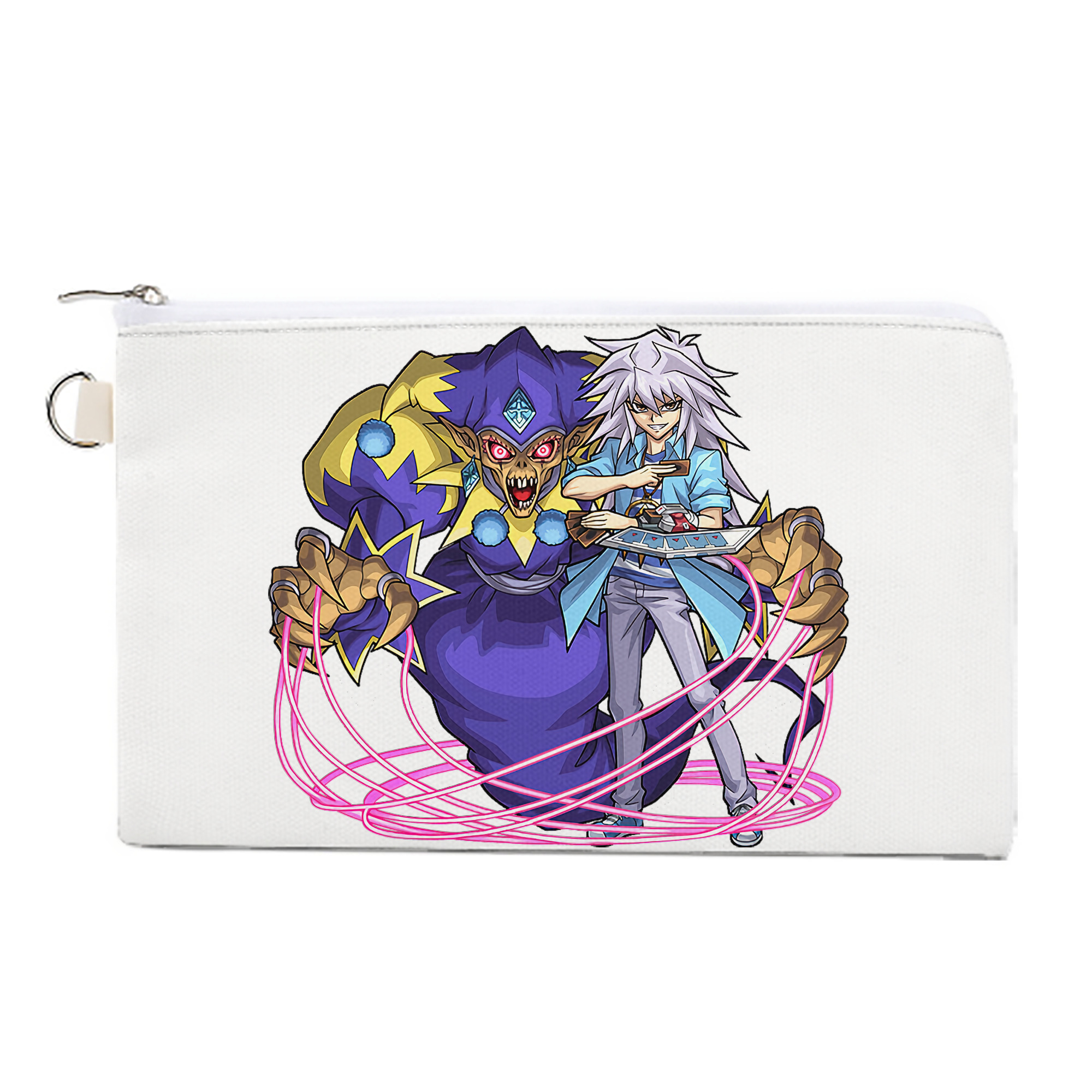 （画像用） 遊☆戯☆王 Yu-Gi-Oh! キャンバス生地ポーチ　小物入れ