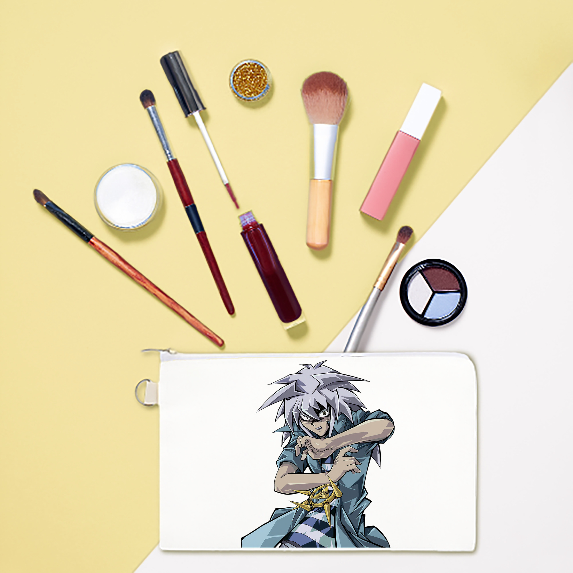 （画像用） 遊☆戯☆王 Yu-Gi-Oh! キャンバス生地ポーチ　小物入れ