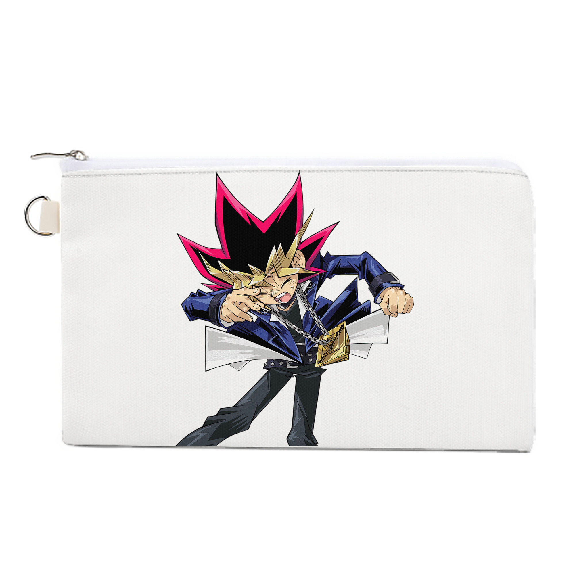 （画像用） 遊☆戯☆王 Yu-Gi-Oh! キャンバス生地ポーチ　小物入れ