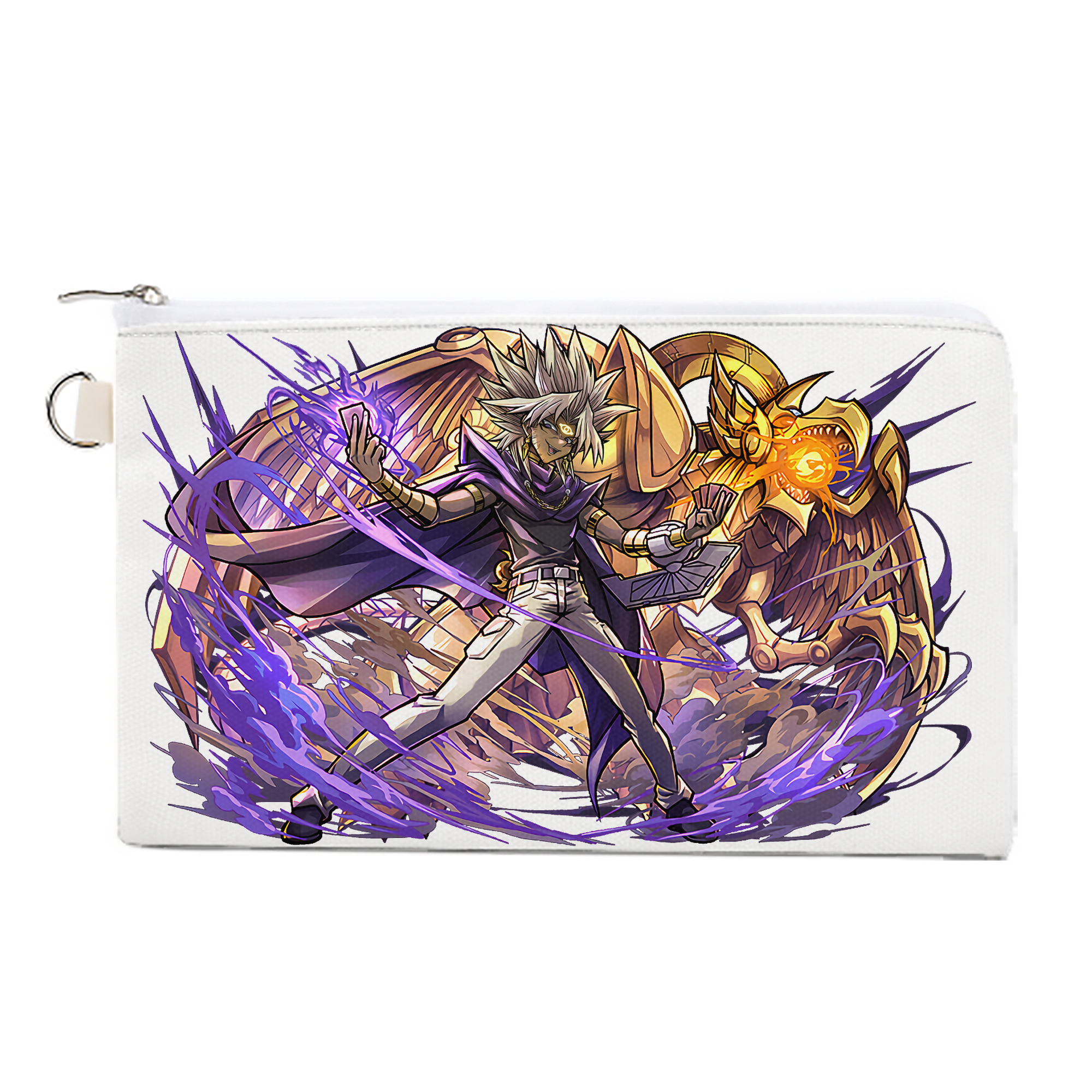 （画像用） 遊☆戯☆王 Yu-Gi-Oh! キャンバス生地ポーチ　小物入れ