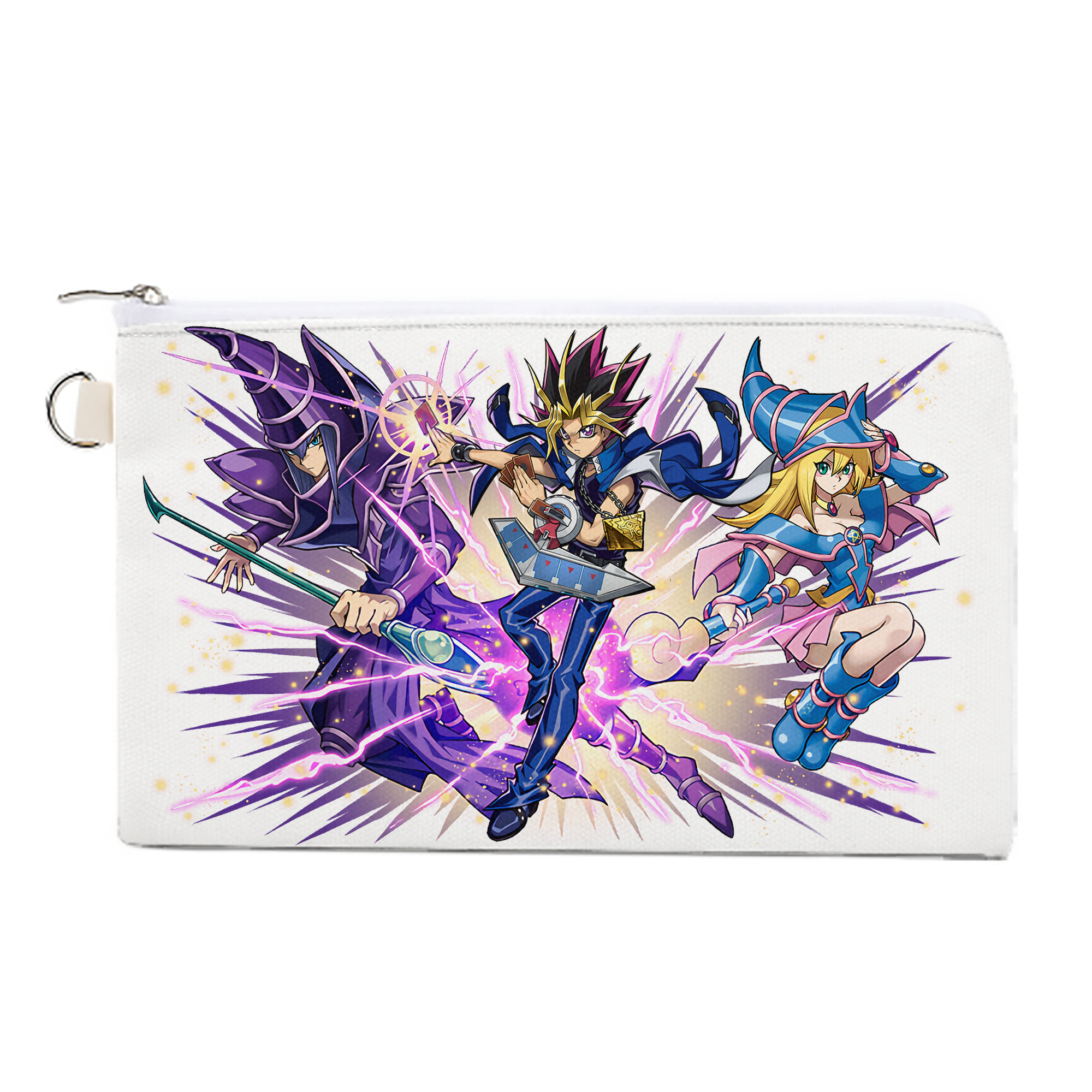 （画像用） 遊☆戯☆王 Yu-Gi-Oh! キャンバス生地ポーチ　小物入れ