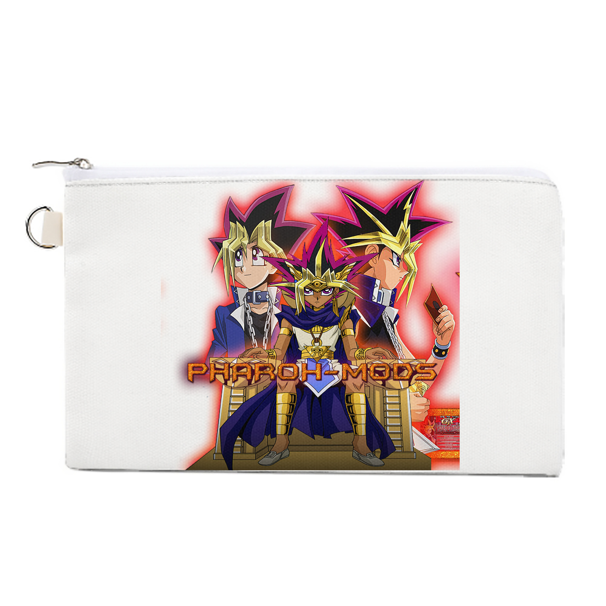 （画像用） 遊☆戯☆王 Yu-Gi-Oh! キャンバス生地ポーチ　小物入れ