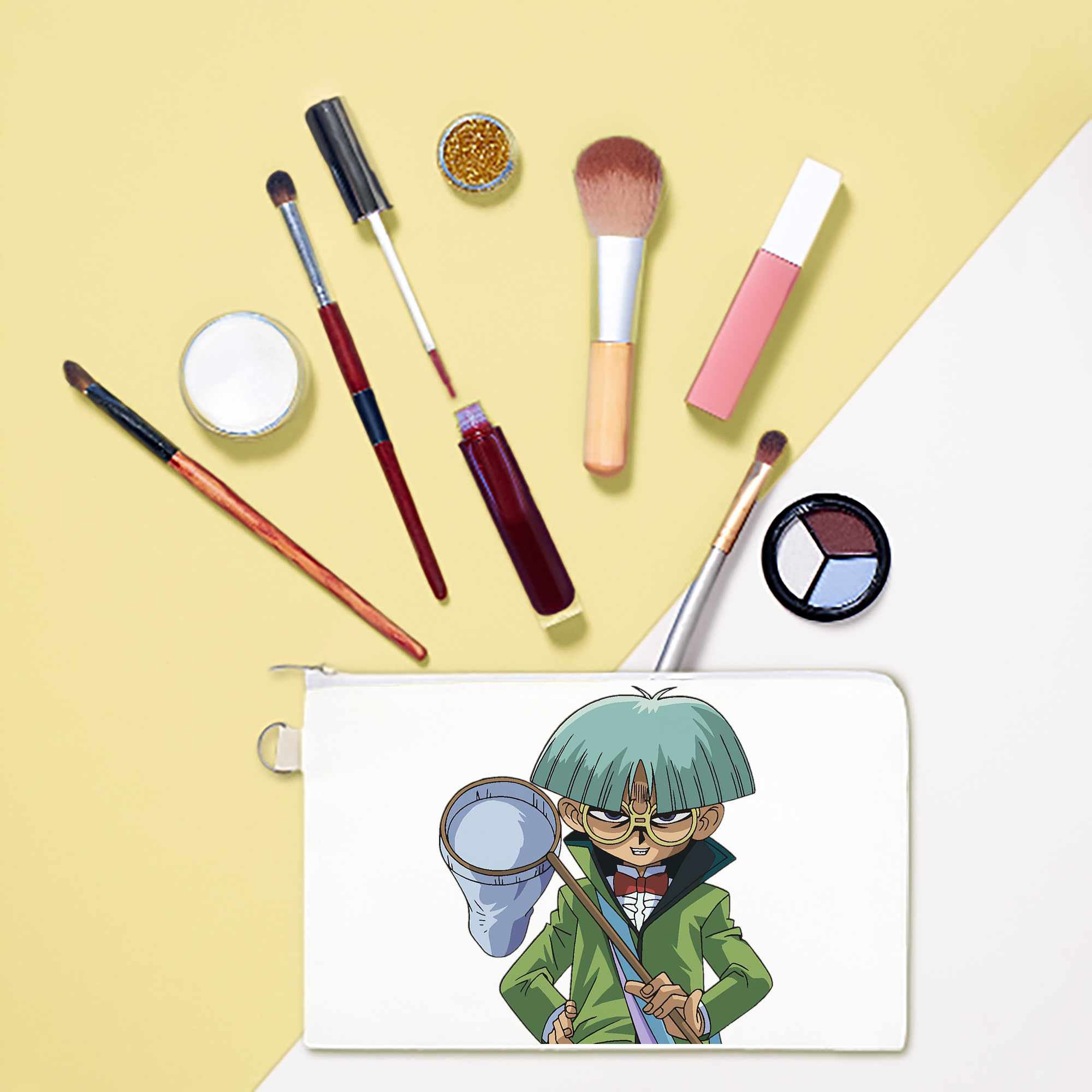 （画像用） 遊☆戯☆王 Yu-Gi-Oh! キャンバス生地ポーチ　小物入れ