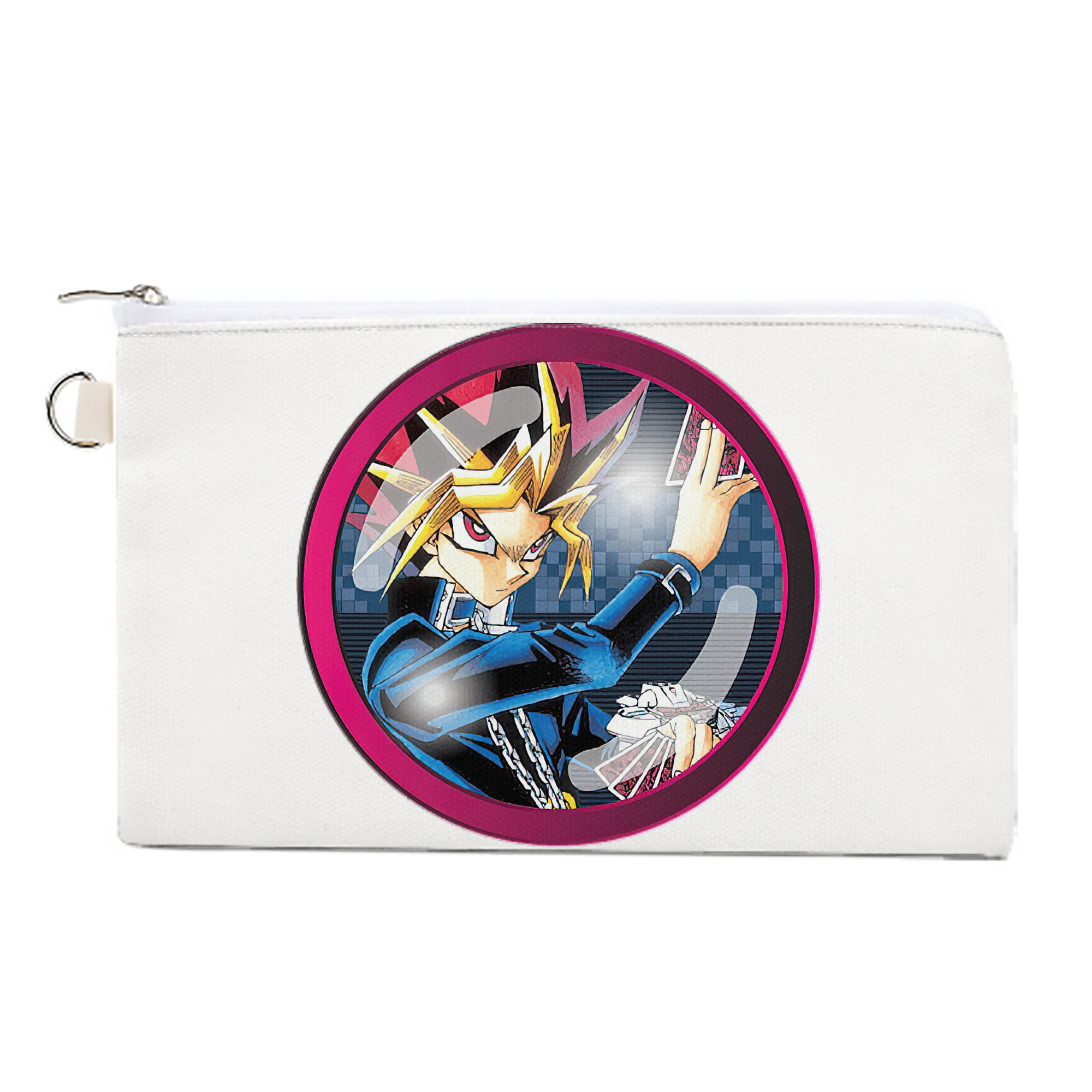 （画像用） 遊☆戯☆王 Yu-Gi-Oh! キャンバス生地ポーチ　小物入れ