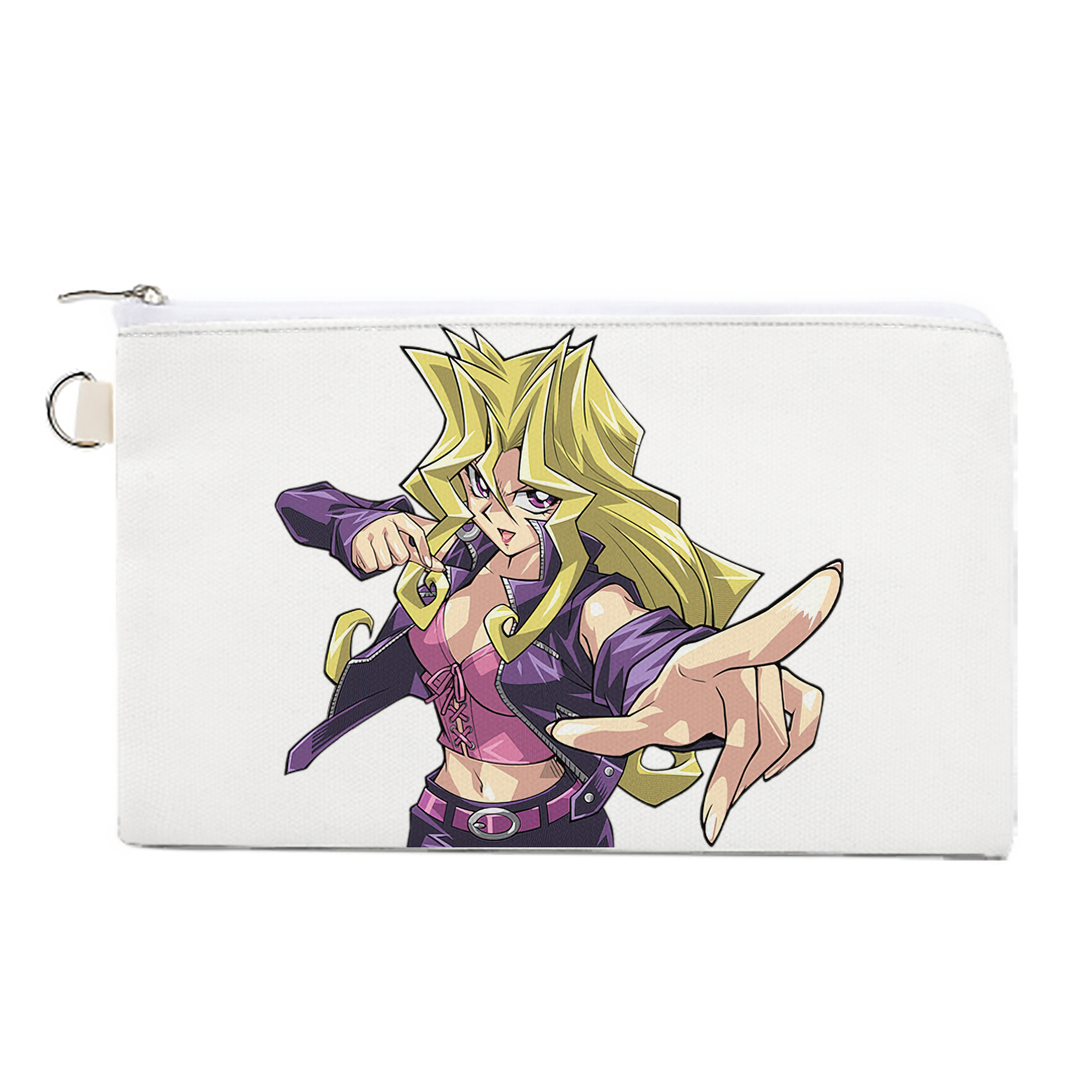 （画像用） 遊☆戯☆王 Yu-Gi-Oh! キャンバス生地ポーチ　小物入れ