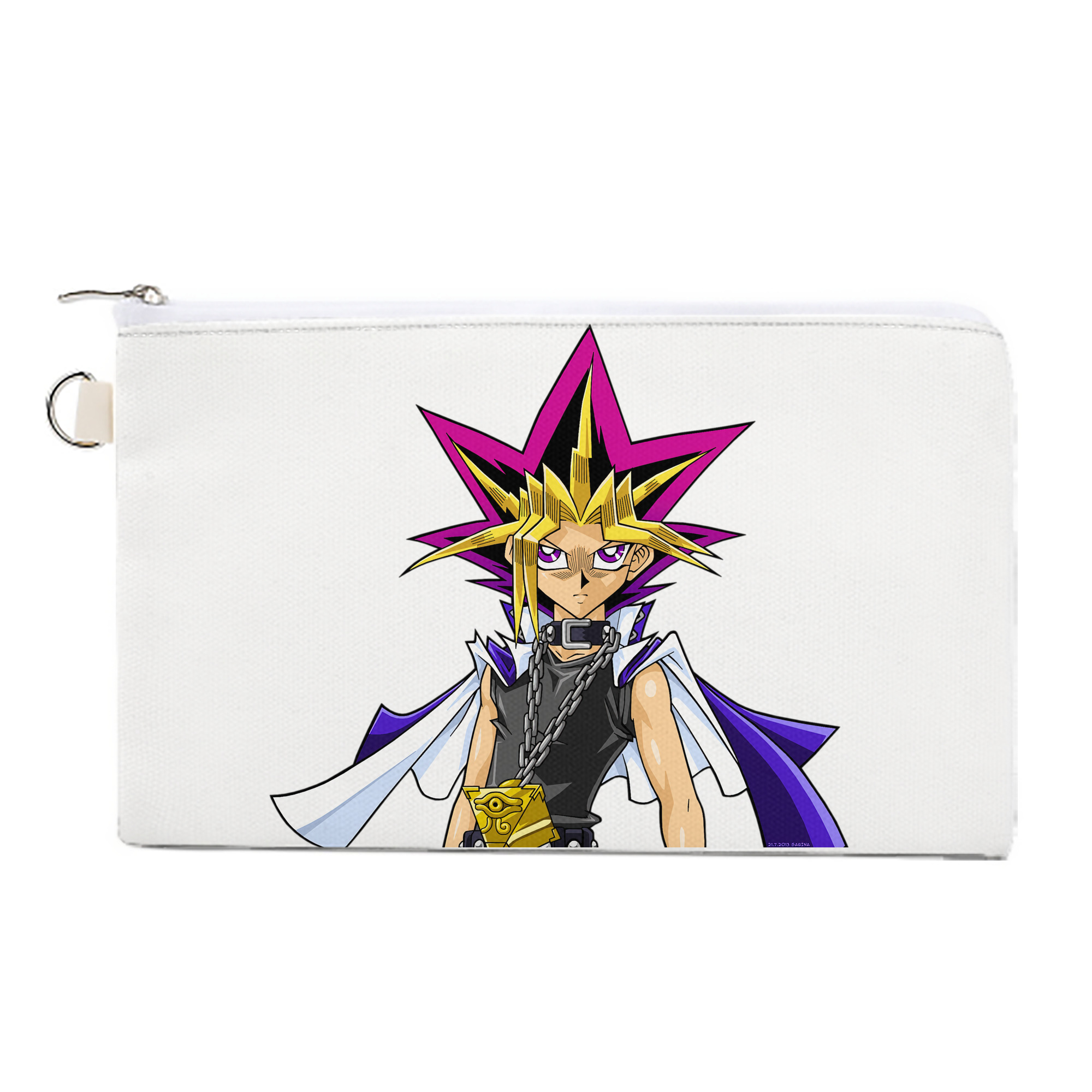 （画像用） 遊☆戯☆王 Yu-Gi-Oh! キャンバス生地ポーチ　小物入れ