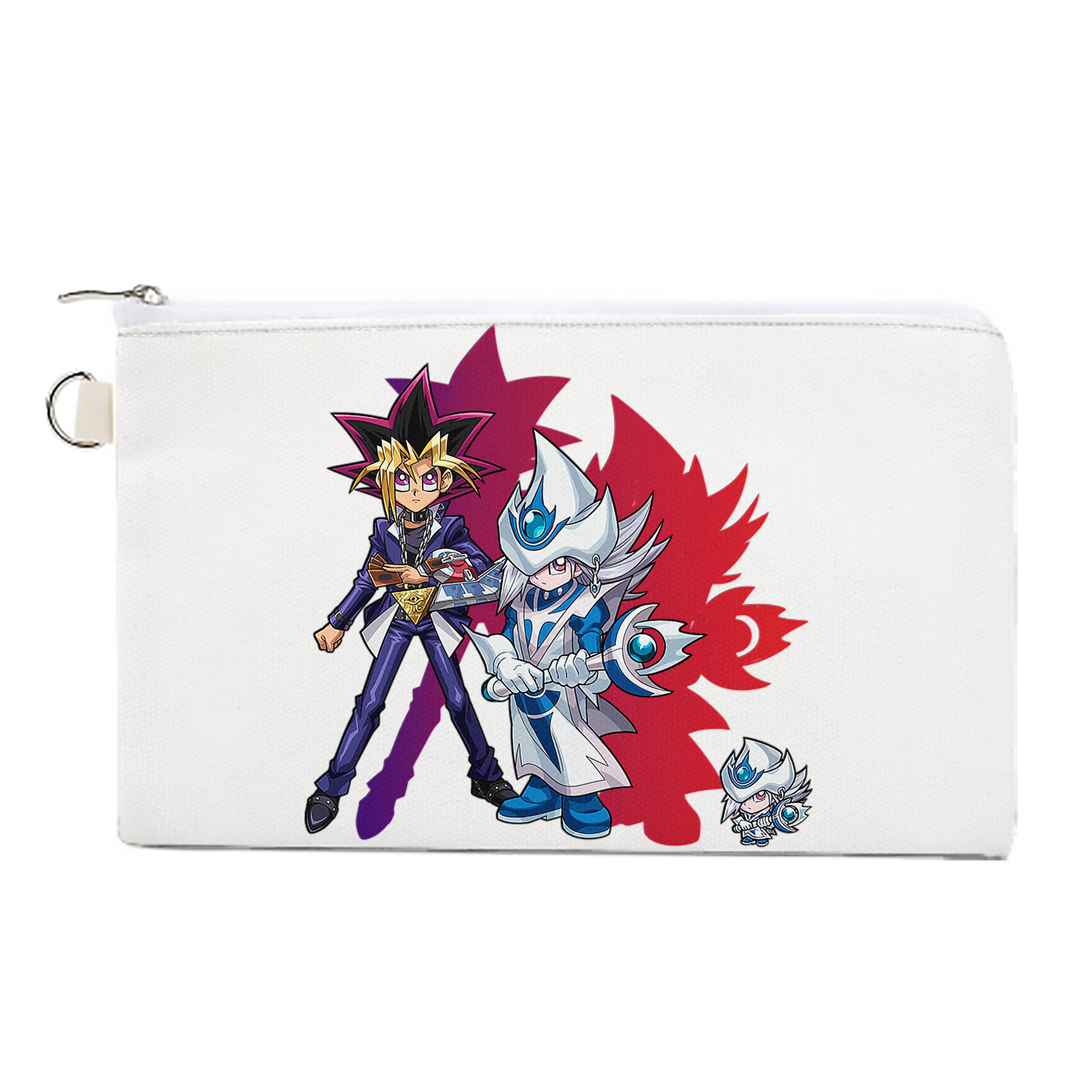 （画像用） 遊☆戯☆王 Yu-Gi-Oh! キャンバス生地ポーチ　小物入れ