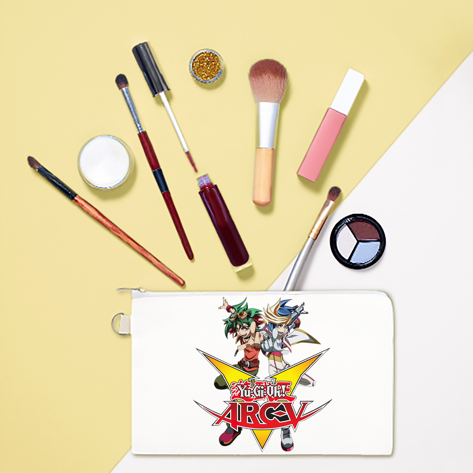 （画像用） 遊☆戯☆王 Yu-Gi-Oh! キャンバス生地ポーチ　小物入れ