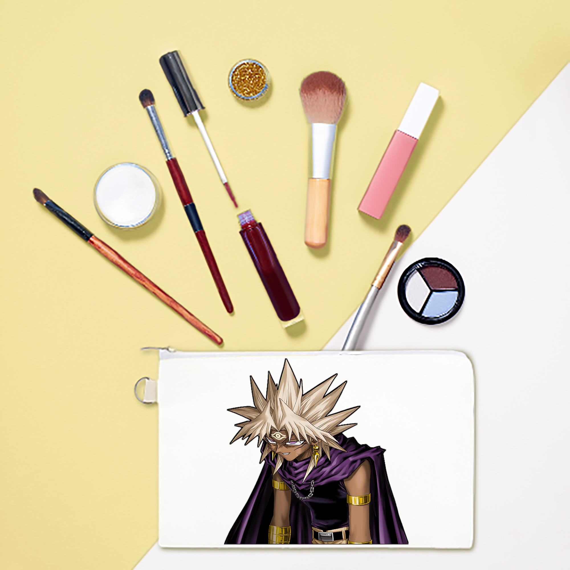（画像用） 遊☆戯☆王 Yu-Gi-Oh! キャンバス生地ポーチ　小物入れ