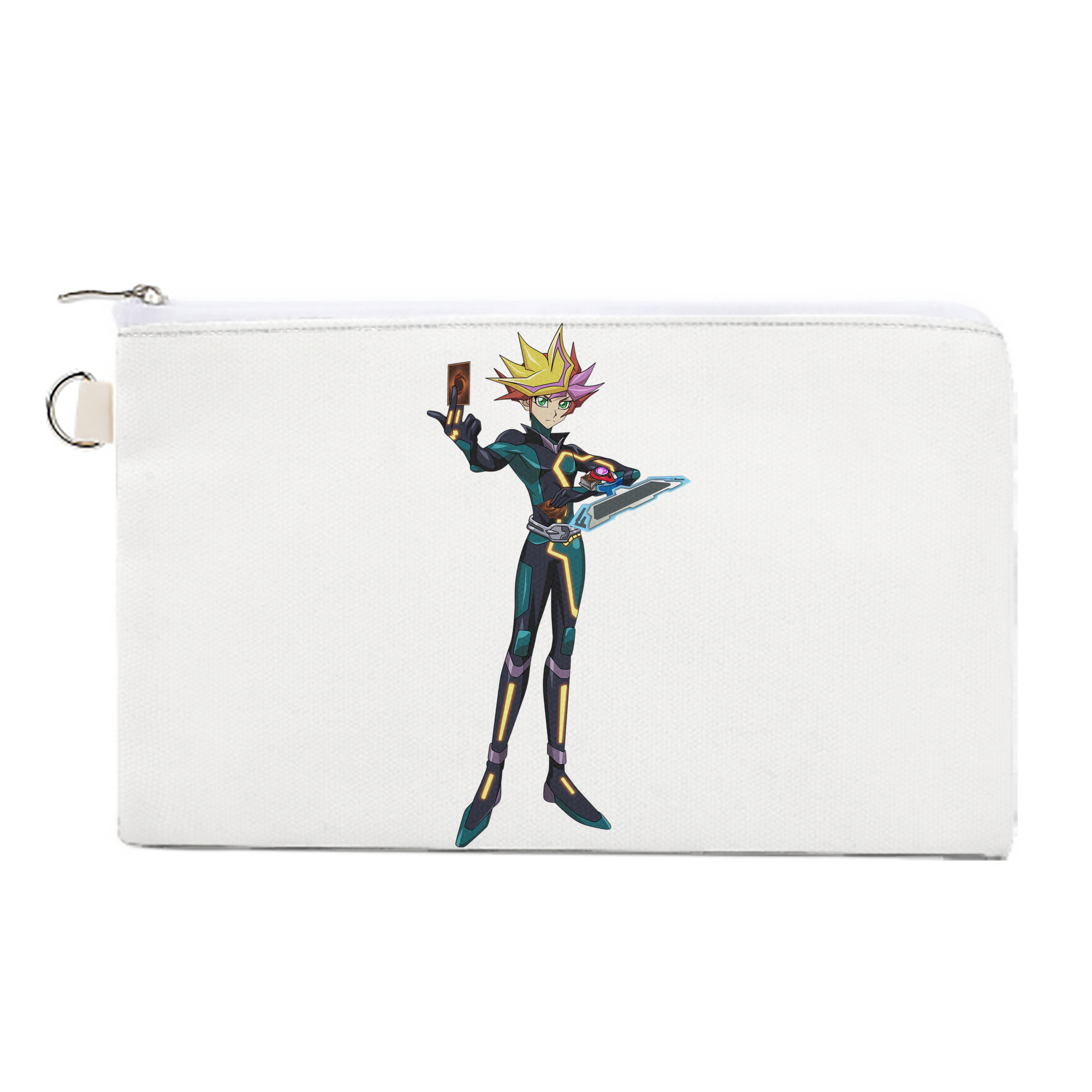 （画像用） 遊☆戯☆王 Yu-Gi-Oh! キャンバス生地ポーチ　小物入れ