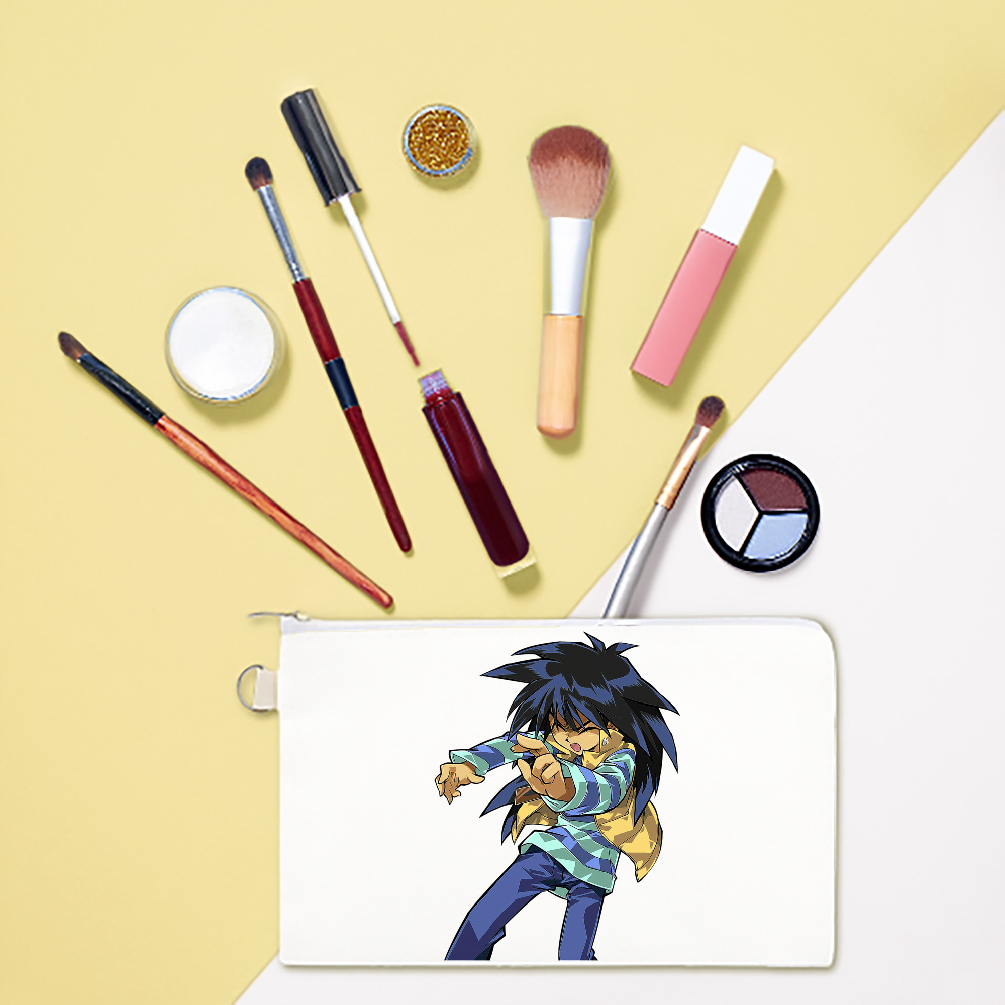 （画像用） 遊☆戯☆王 Yu-Gi-Oh! キャンバス生地ポーチ　小物入れ
