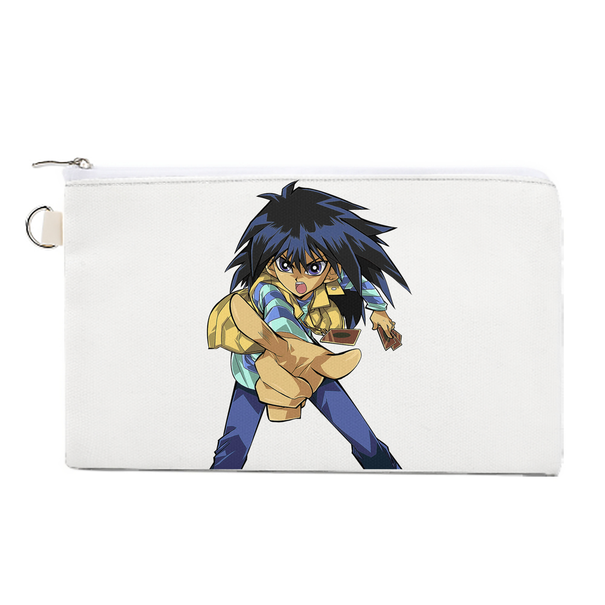 （画像用） 遊☆戯☆王 Yu-Gi-Oh! キャンバス生地ポーチ　小物入れ