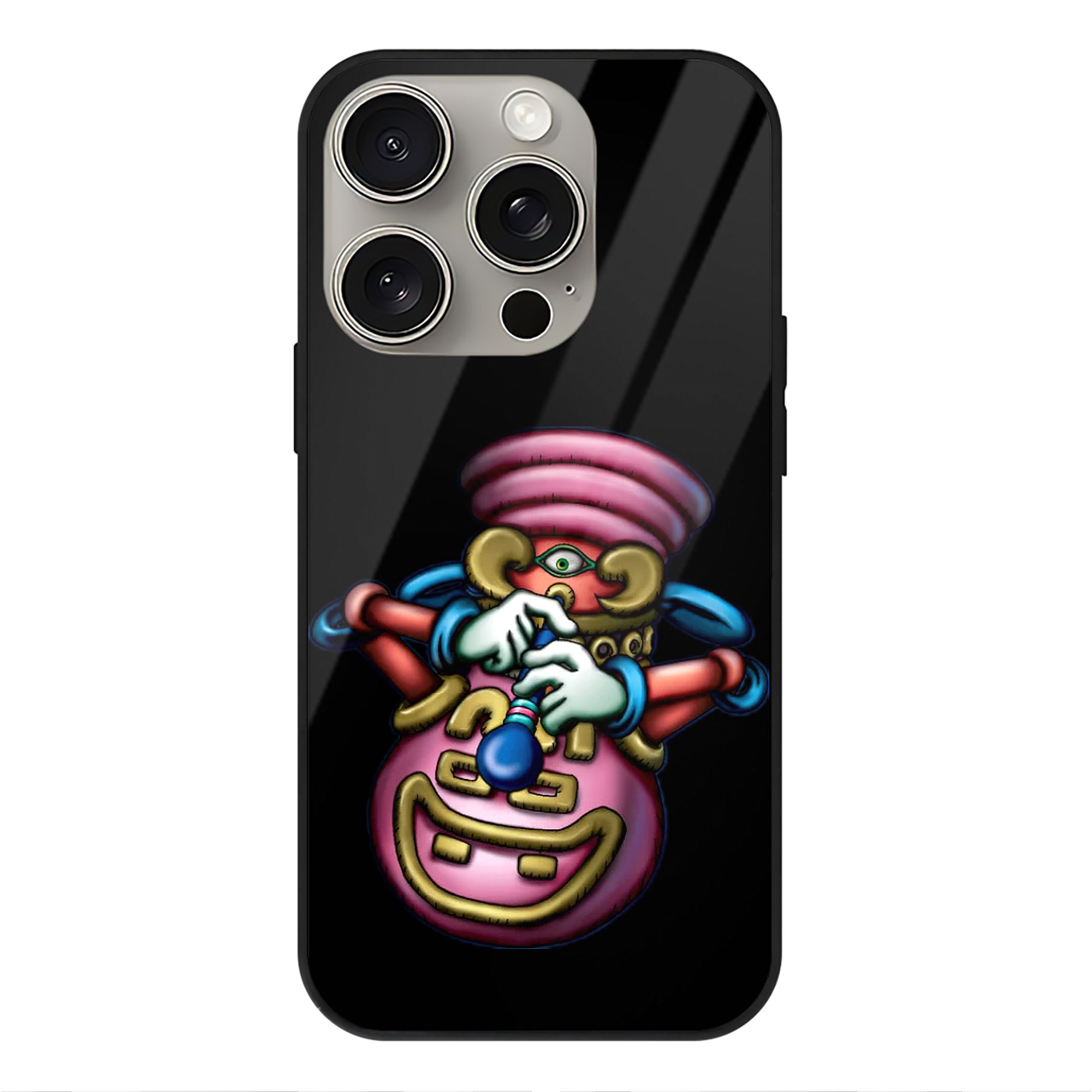 遊☆戯☆王 Yu-Gi-Oh! 【iPhone15Pro対応】スマホケース 耐衝撃＆黄変防止 背面ガラス