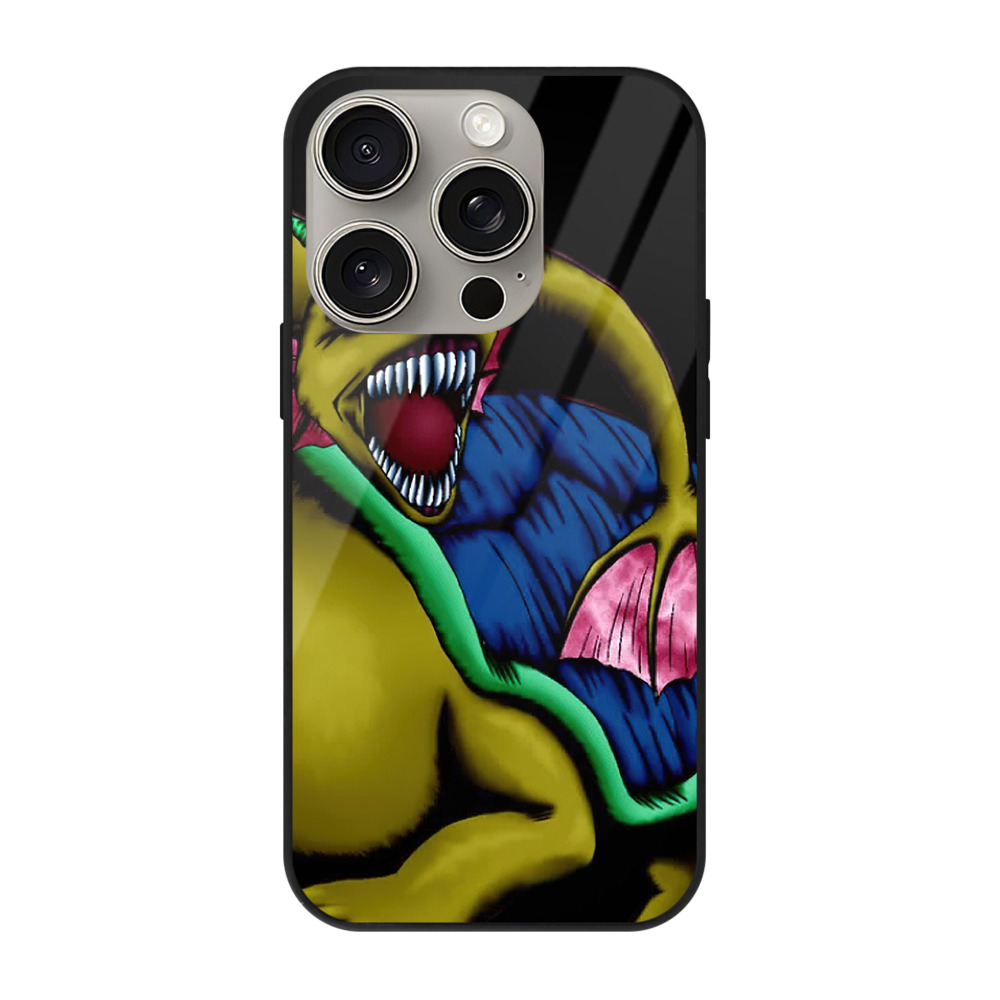 遊☆戯☆王 Yu-Gi-Oh! 【iPhone15Pro対応】スマホケース 耐衝撃＆黄変防止 背面ガラス