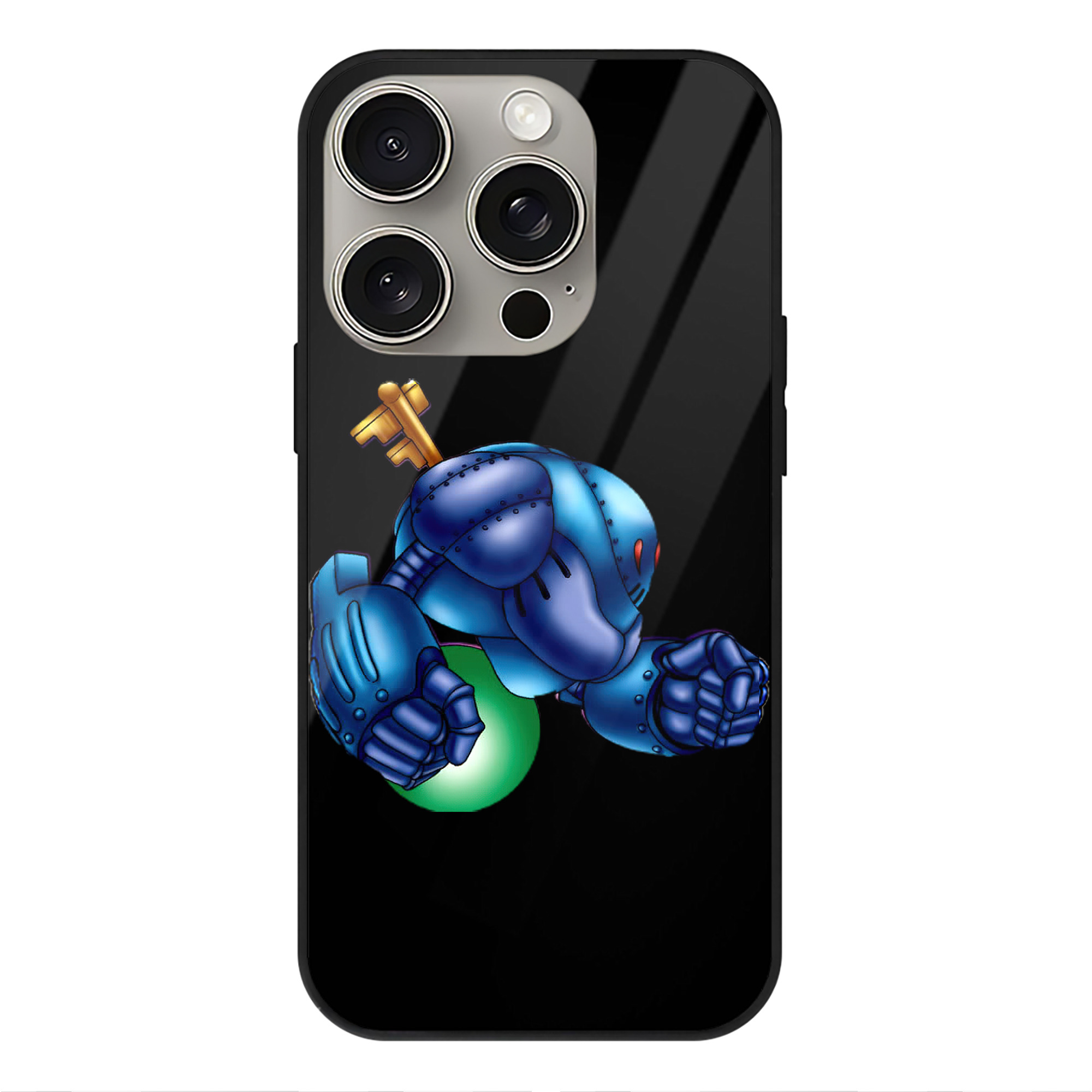 遊☆戯☆王 Yu-Gi-Oh! 【iPhone15Pro対応】スマホケース 耐衝撃＆黄変防止 背面ガラス