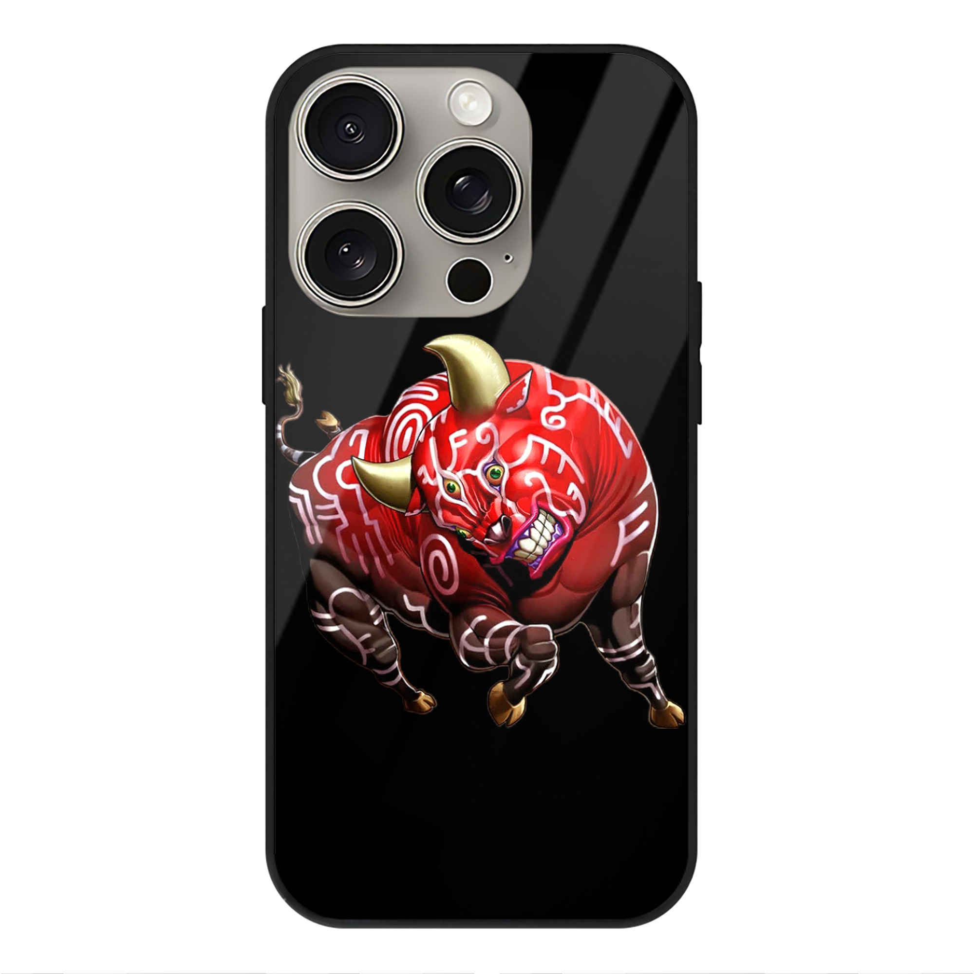 遊☆戯☆王 Yu-Gi-Oh! 【iPhone15Pro対応】スマホケース 耐衝撃＆黄変防止 背面ガラス