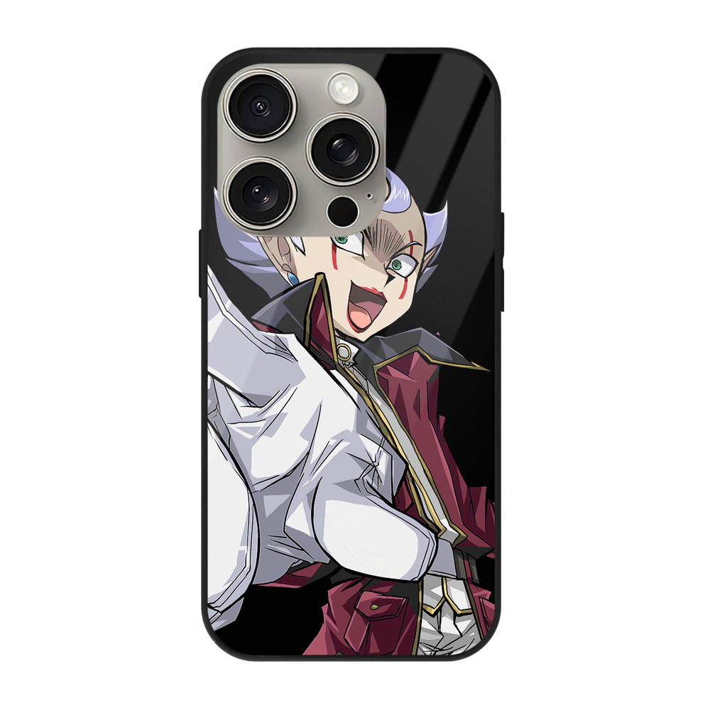 遊☆戯☆王 Yu-Gi-Oh! 【iPhone15Pro対応】スマホケース 耐衝撃＆黄変防止 背面ガラス