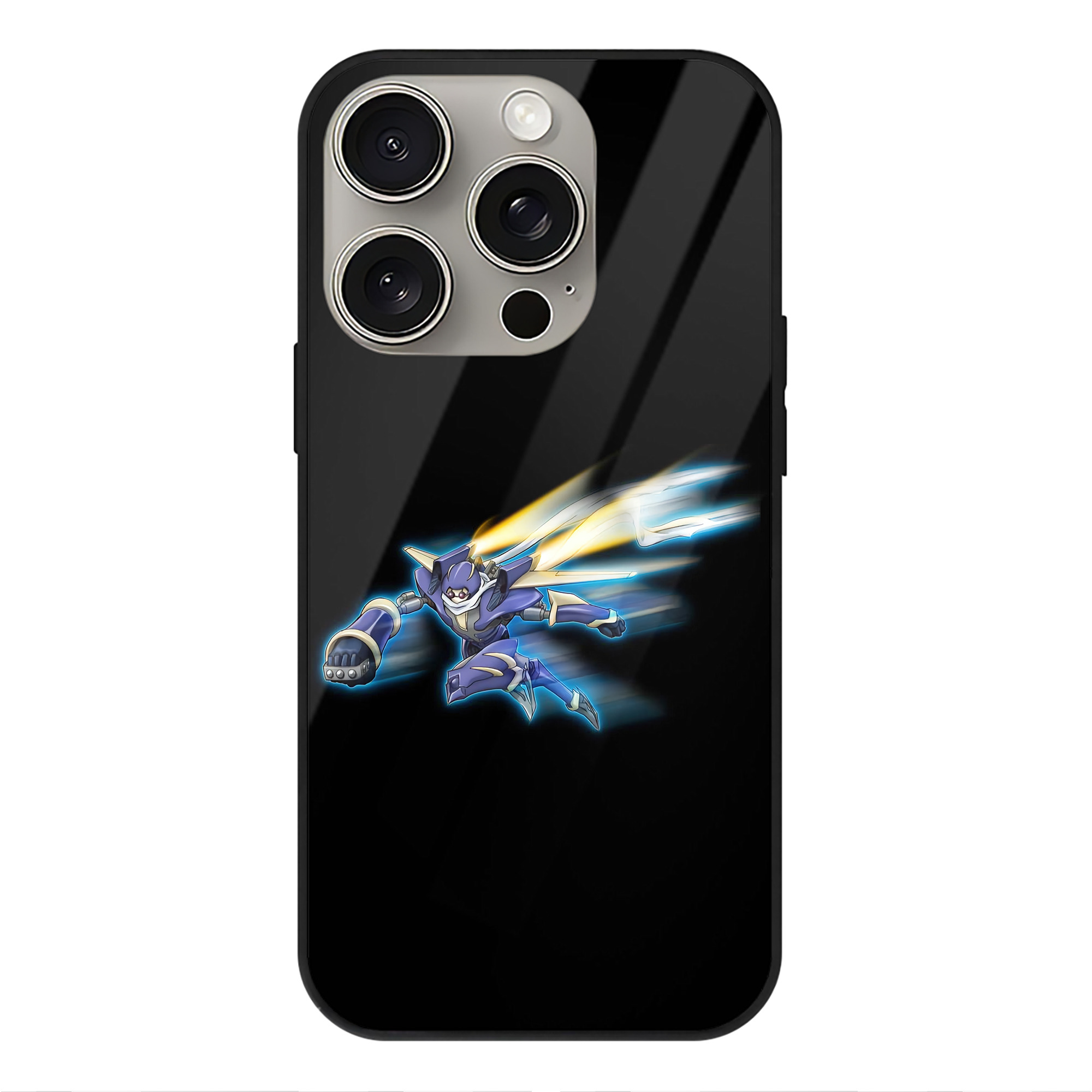 遊☆戯☆王 Yu-Gi-Oh! 【iPhone15Pro対応】スマホケース 耐衝撃＆黄変防止 背面ガラス