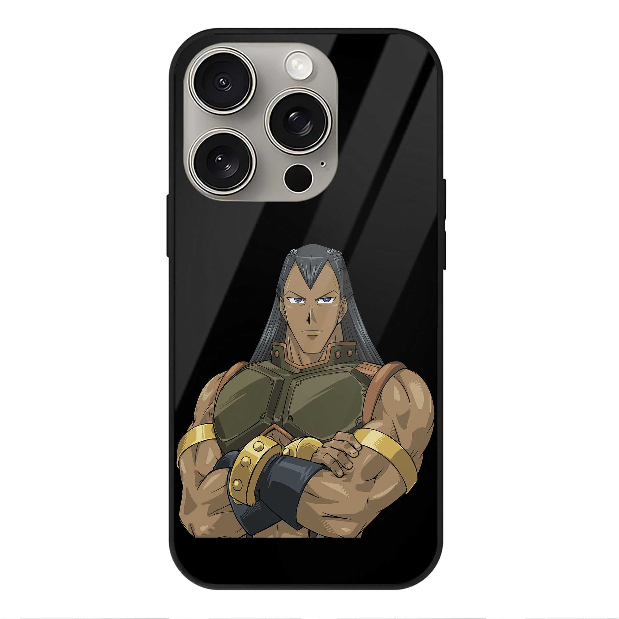 遊☆戯☆王 Yu-Gi-Oh! 【iPhone15Pro対応】スマホケース 耐衝撃＆黄変防止 背面ガラス