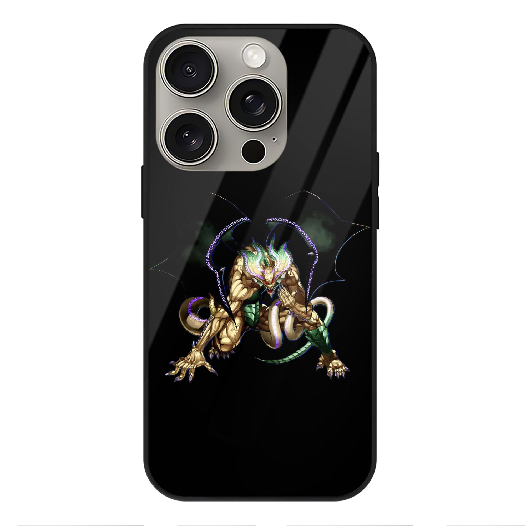 遊☆戯☆王 Yu-Gi-Oh! 【iPhone15Pro対応】スマホケース 耐衝撃＆黄変防止 背面ガラス