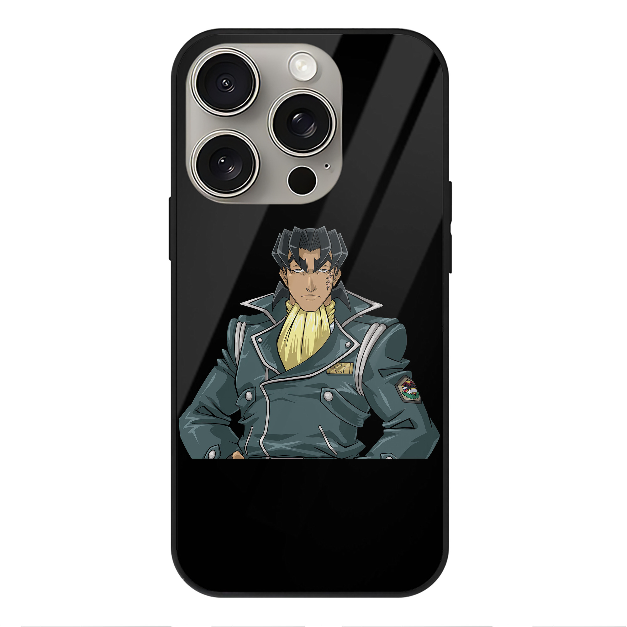 遊☆戯☆王 Yu-Gi-Oh! 【iPhone15Pro対応】スマホケース 耐衝撃＆黄変防止 背面ガラス