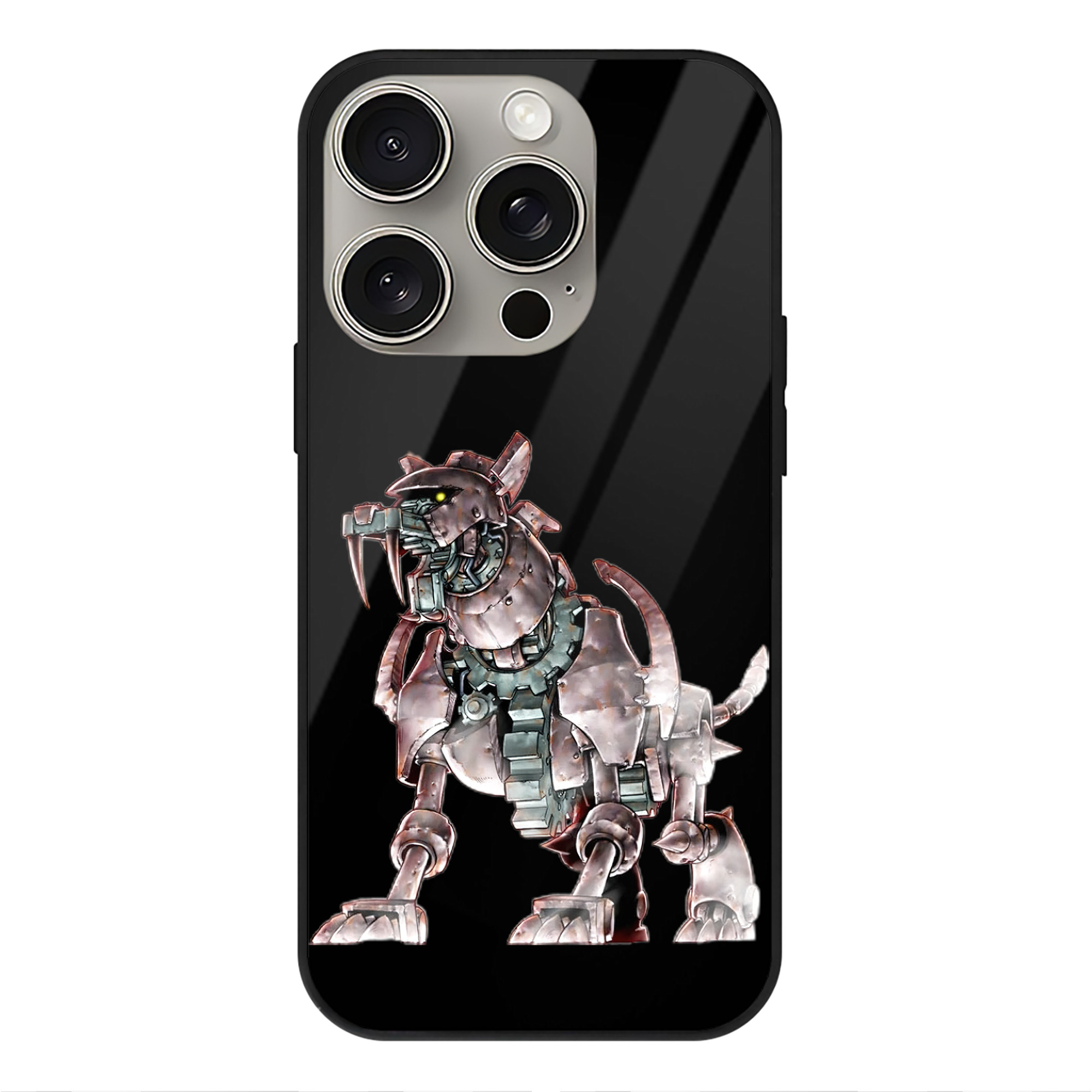 遊☆戯☆王 Yu-Gi-Oh! 【iPhone15Pro対応】スマホケース 耐衝撃＆黄変防止 背面ガラス