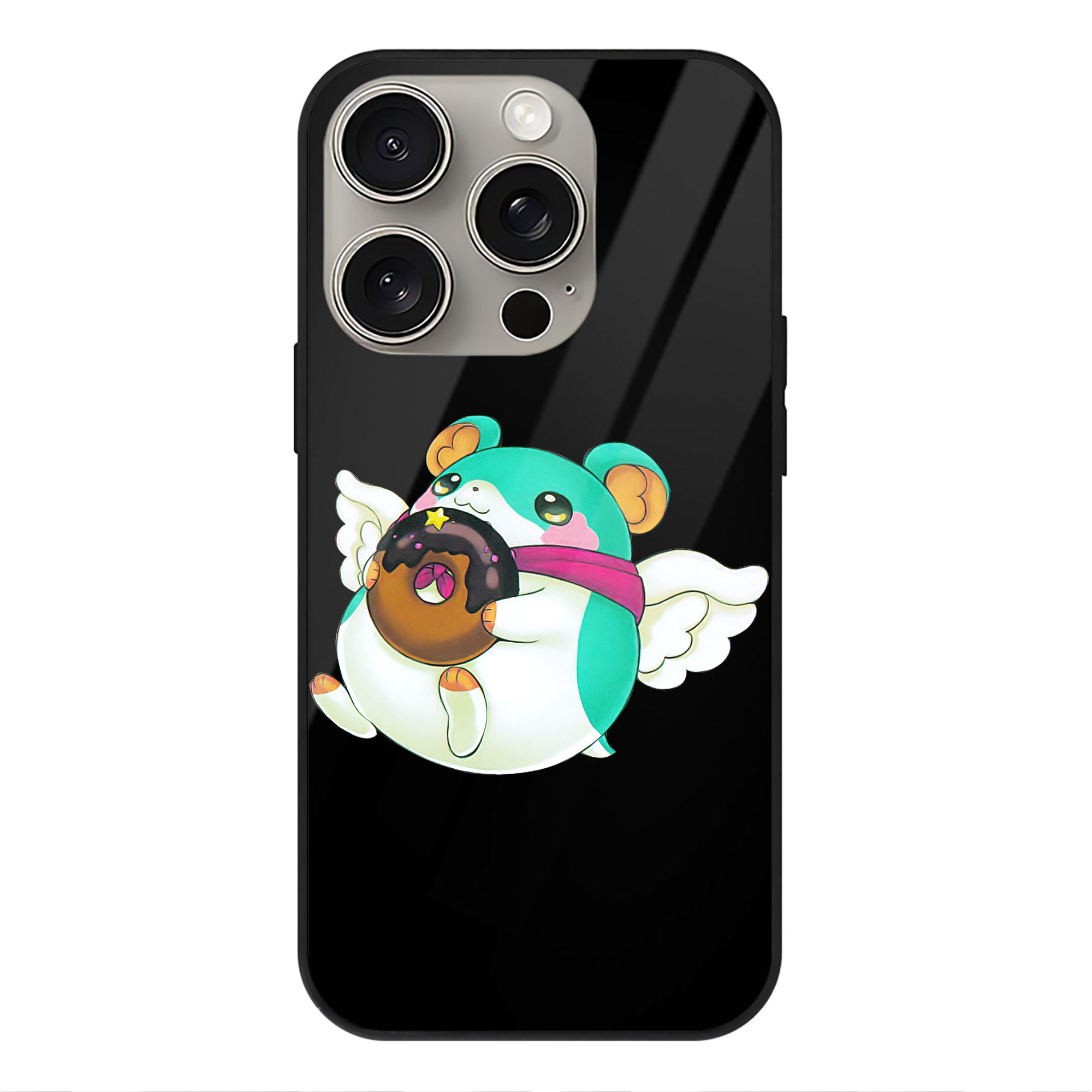 遊☆戯☆王 Yu-Gi-Oh! 【iPhone15Pro対応】スマホケース 耐衝撃＆黄変防止 背面ガラス