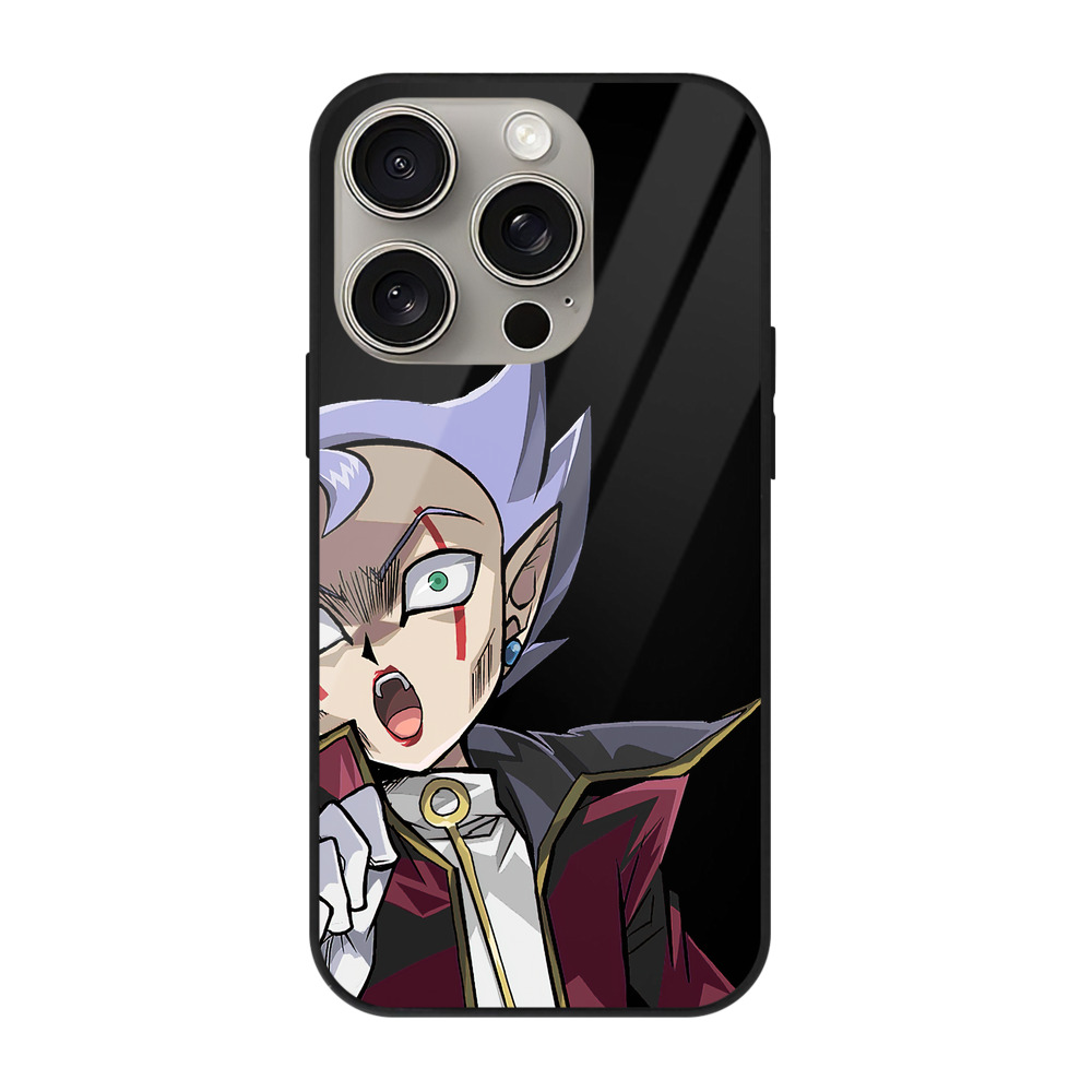 遊☆戯☆王 Yu-Gi-Oh! 【iPhone15Pro対応】スマホケース 耐衝撃＆黄変防止 背面ガラス