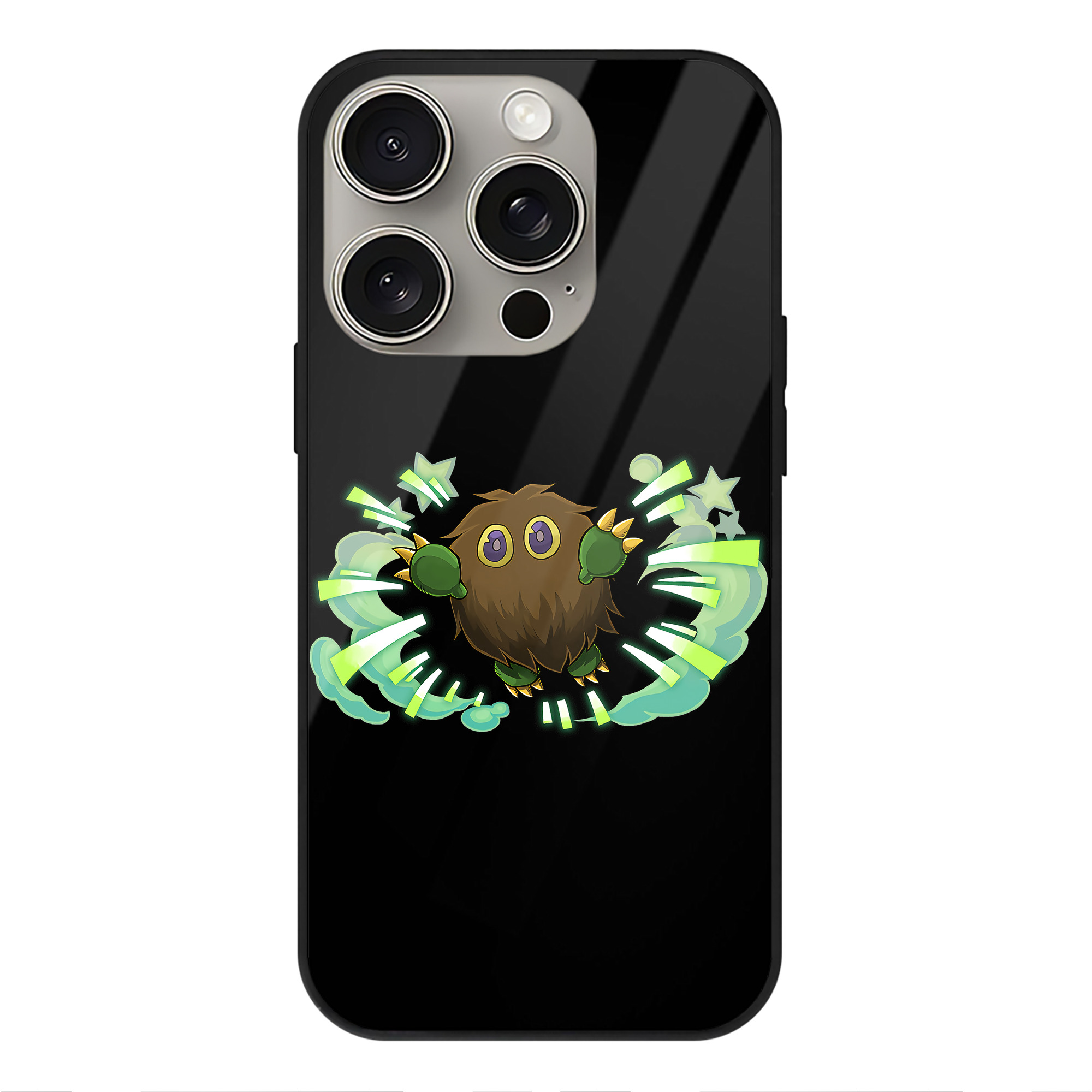 （画像用） 遊☆戯☆王 Yu-Gi-Oh! 【iPhone15Pro対応】スマホケース 耐衝撃＆黄変防止 背面ガラス