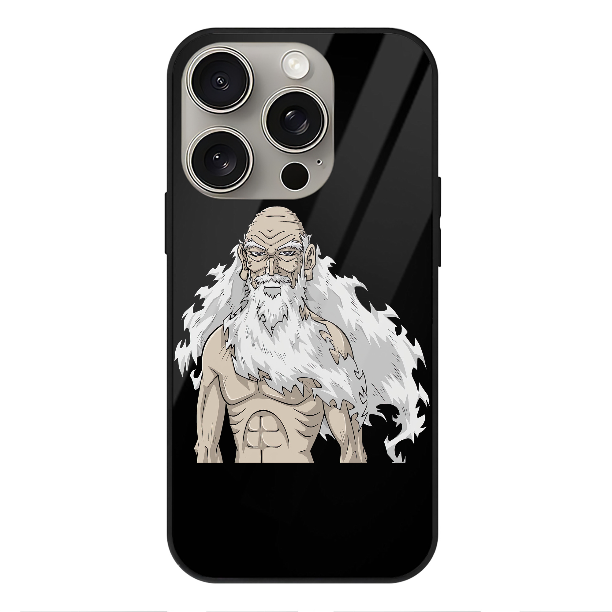 （画像用） 遊☆戯☆王 Yu-Gi-Oh! 【iPhone15Pro対応】スマホケース 耐衝撃＆黄変防止 背面ガラス
