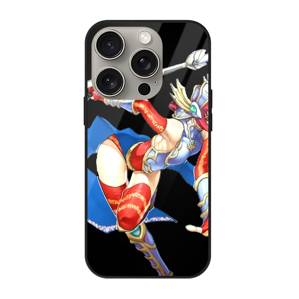 遊☆戯☆王 Yu-Gi-Oh! 【iPhone15Pro対応】スマホケース 耐衝撃＆黄変防止 背面ガラス