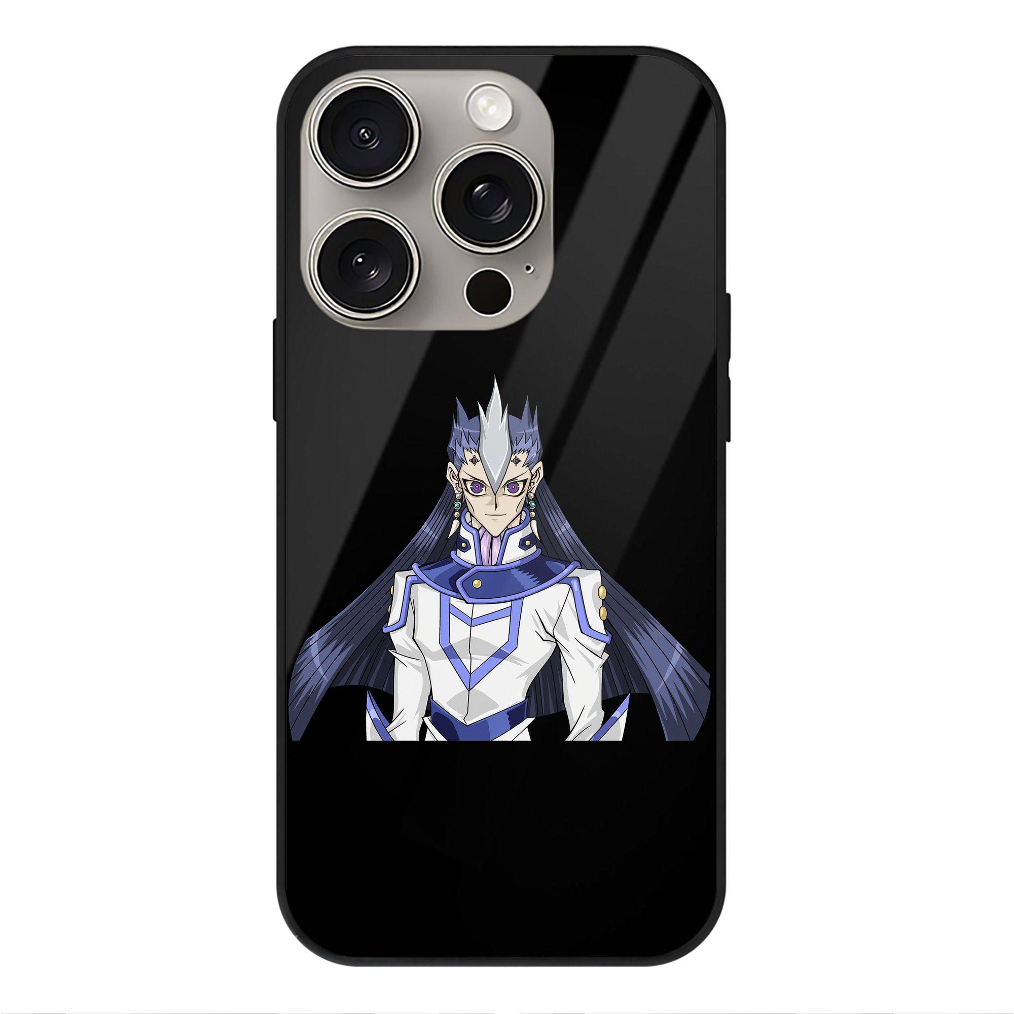 遊☆戯☆王 Yu-Gi-Oh! 【iPhone15Pro対応】スマホケース 耐衝撃＆黄変防止 背面ガラス