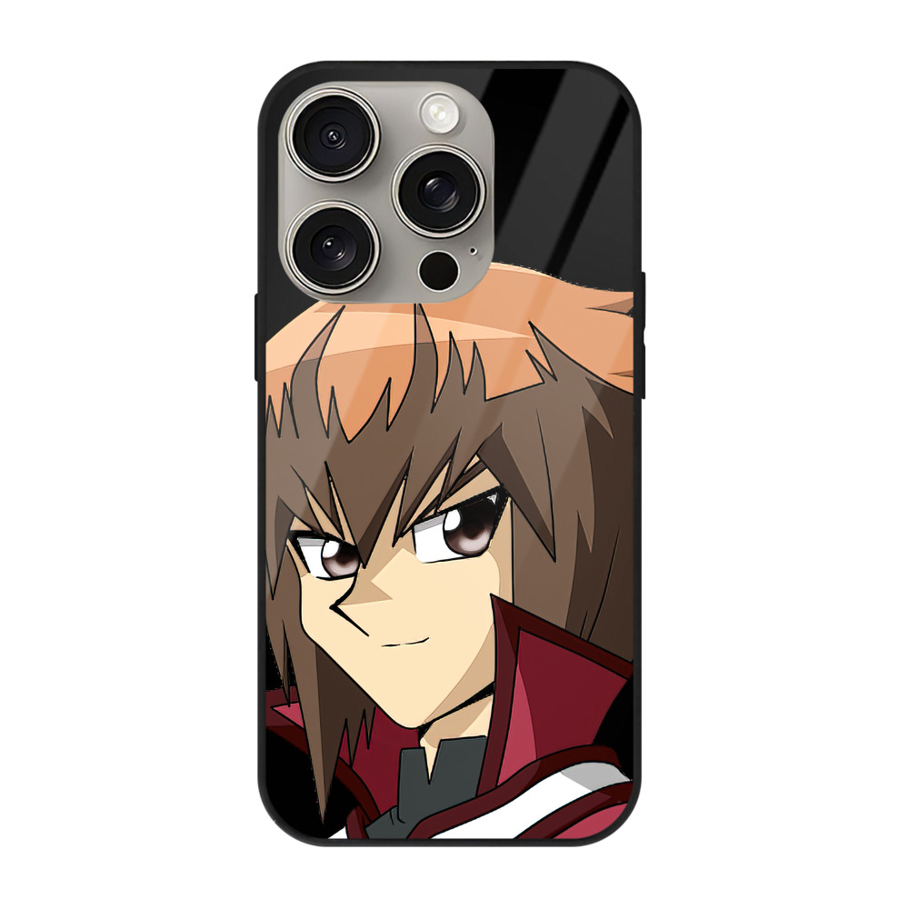遊☆戯☆王 Yu-Gi-Oh! 【iPhone15Pro対応】スマホケース 耐衝撃＆黄変防止 背面ガラス