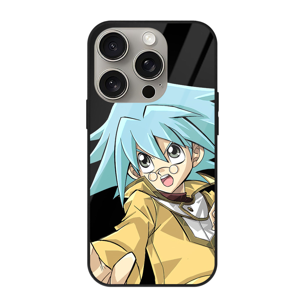 遊☆戯☆王 Yu-Gi-Oh! 【iPhone15Pro対応】スマホケース 耐衝撃＆黄変防止 背面ガラス