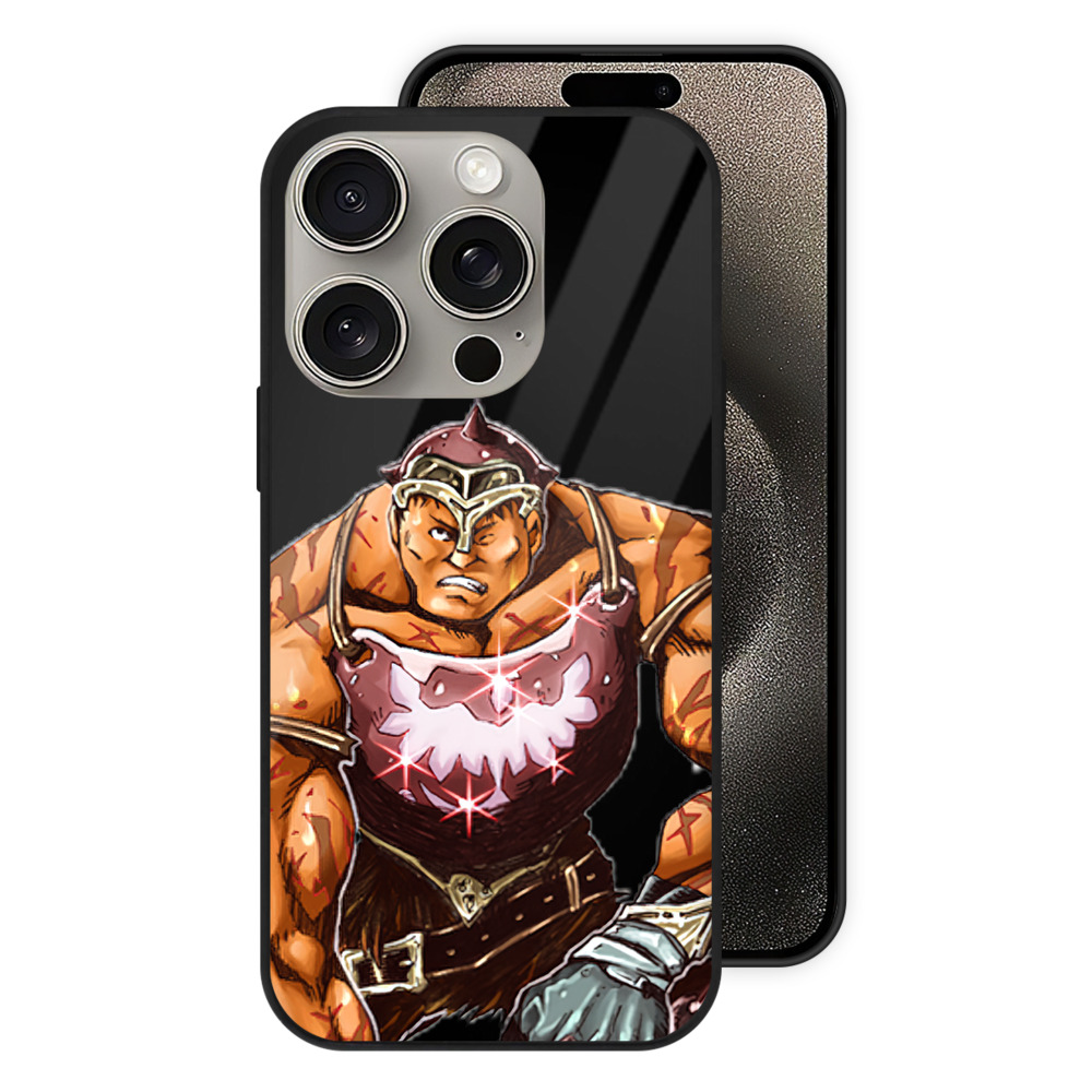 遊☆戯☆王 Yu-Gi-Oh! 【iPhone15Pro対応】スマホケース 耐衝撃＆黄変防止 背面ガラス