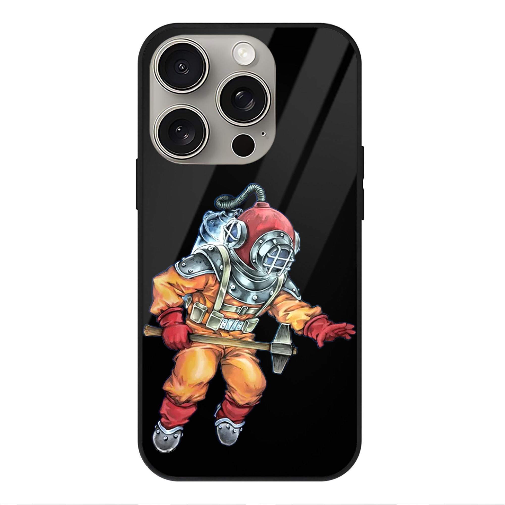 （画像用） 遊☆戯☆王 Yu-Gi-Oh! 【iPhone15Pro対応】スマホケース 耐衝撃＆黄変防止 背面ガラス