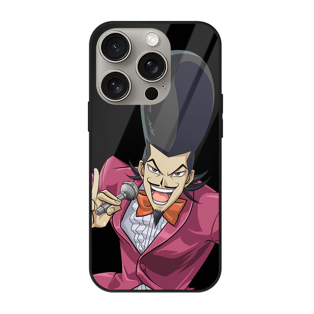 遊☆戯☆王 Yu-Gi-Oh! 【iPhone15Pro対応】スマホケース 耐衝撃＆黄変防止 背面ガラス