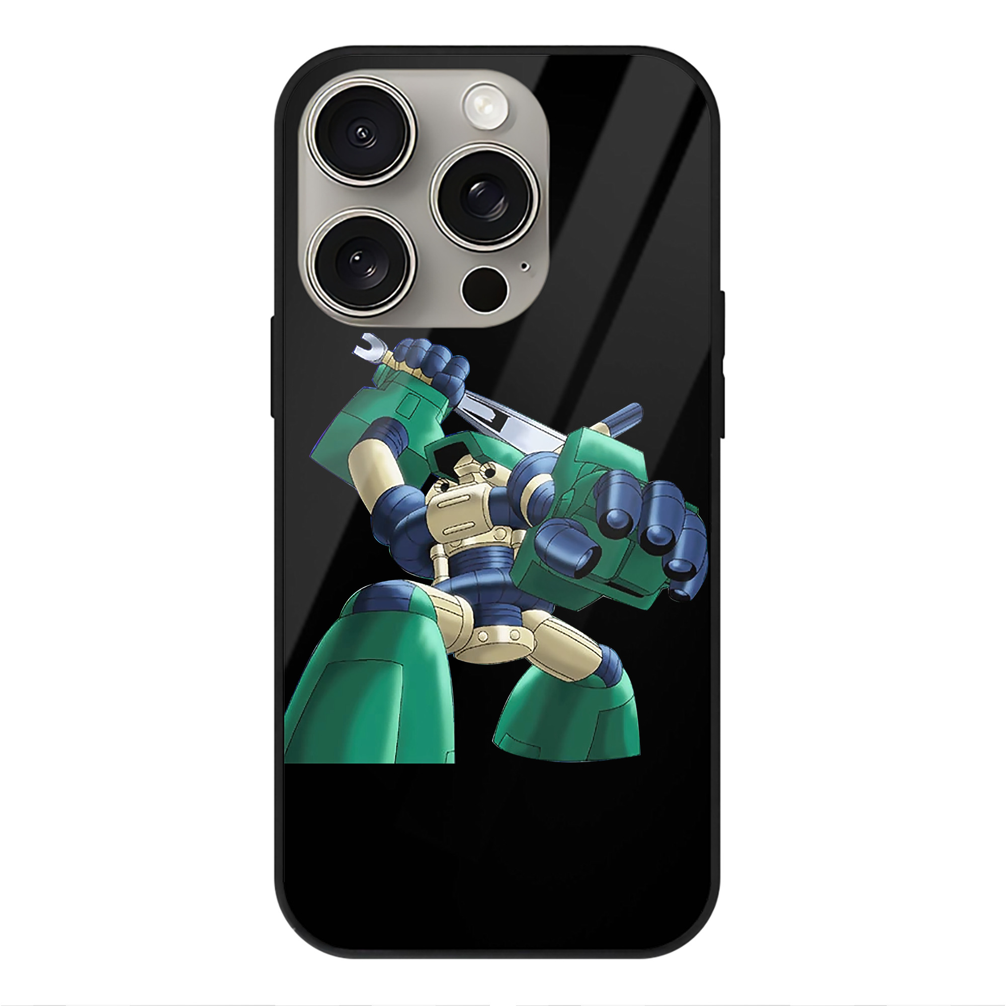 遊☆戯☆王 Yu-Gi-Oh! 【iPhone15Pro対応】スマホケース 耐衝撃＆黄変防止 背面ガラス