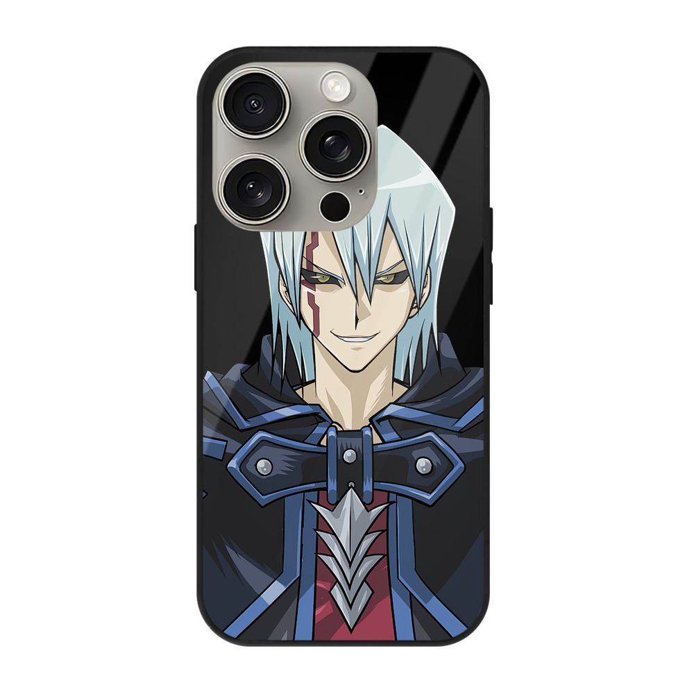 遊☆戯☆王 Yu-Gi-Oh! 【iPhone15Pro対応】スマホケース 耐衝撃＆黄変防止 背面ガラス