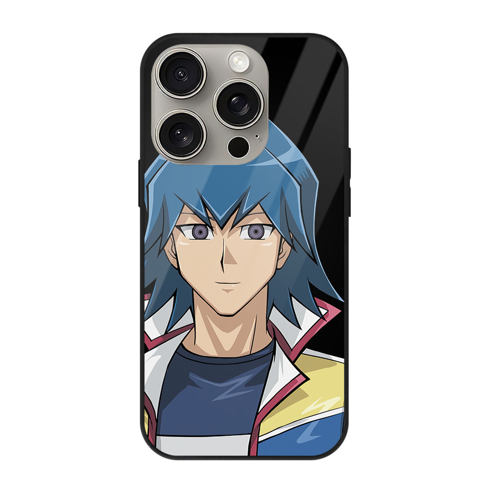 遊☆戯☆王 Yu-Gi-Oh! 【iPhone15Pro対応】スマホケース 耐衝撃＆黄変防止 背面ガラス