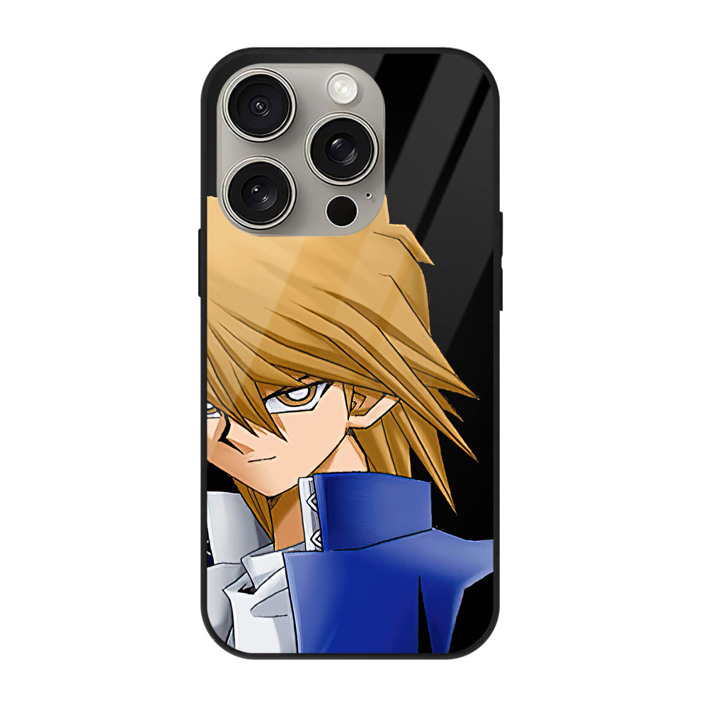 遊☆戯☆王 Yu-Gi-Oh! 【iPhone15Pro対応】スマホケース 耐衝撃＆黄変防止 背面ガラス