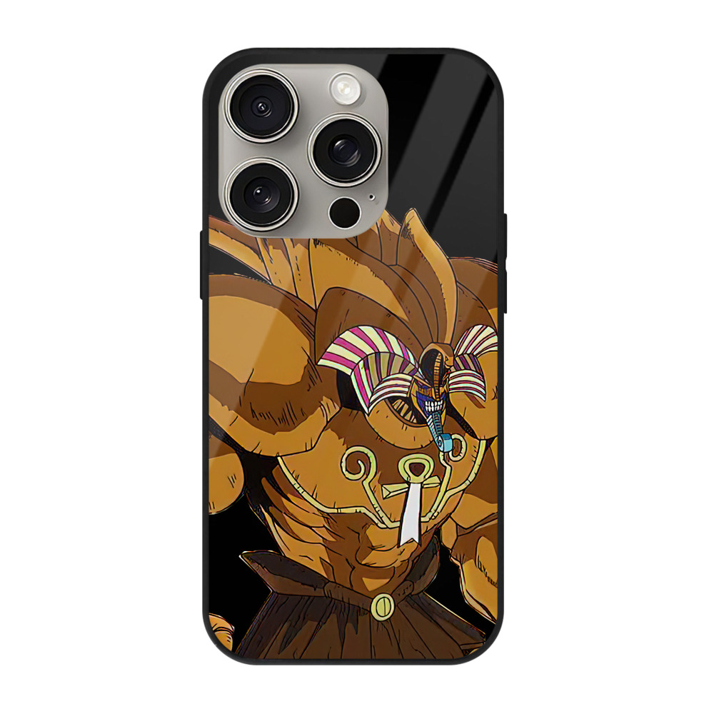 遊☆戯☆王 Yu-Gi-Oh! 【iPhone15Pro対応】スマホケース 耐衝撃＆黄変防止 背面ガラス