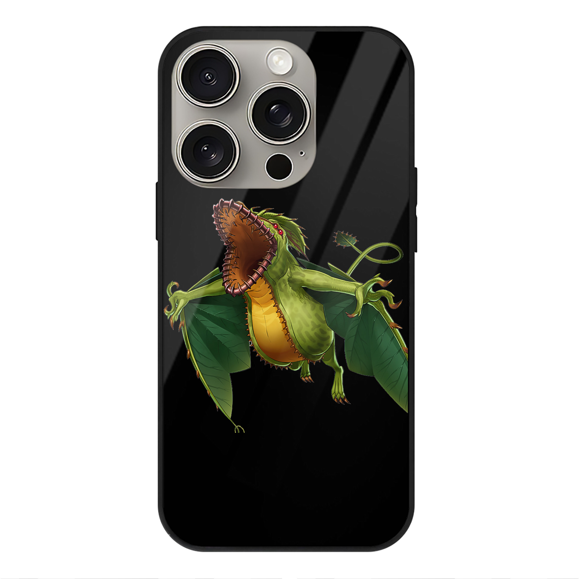 遊☆戯☆王 Yu-Gi-Oh! 【iPhone15Pro対応】スマホケース 耐衝撃＆黄変防止 背面ガラス