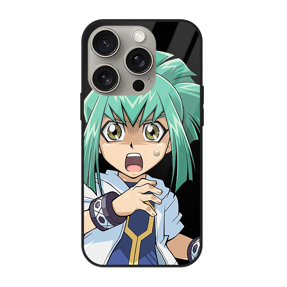 遊☆戯☆王 Yu-Gi-Oh! 【iPhone15Pro対応】スマホケース 耐衝撃＆黄変防止 背面ガラス
