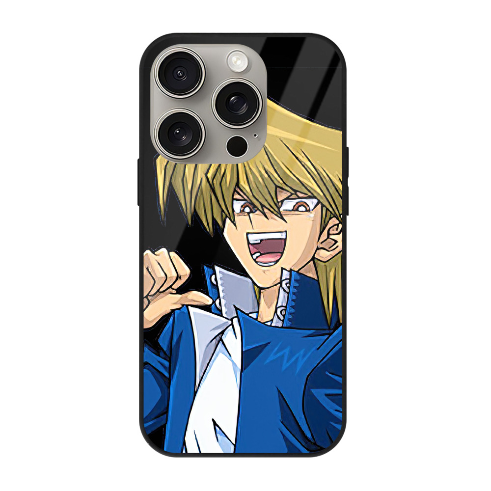 遊☆戯☆王 Yu-Gi-Oh! 【iPhone15Pro対応】スマホケース 耐衝撃＆黄変防止 背面ガラス