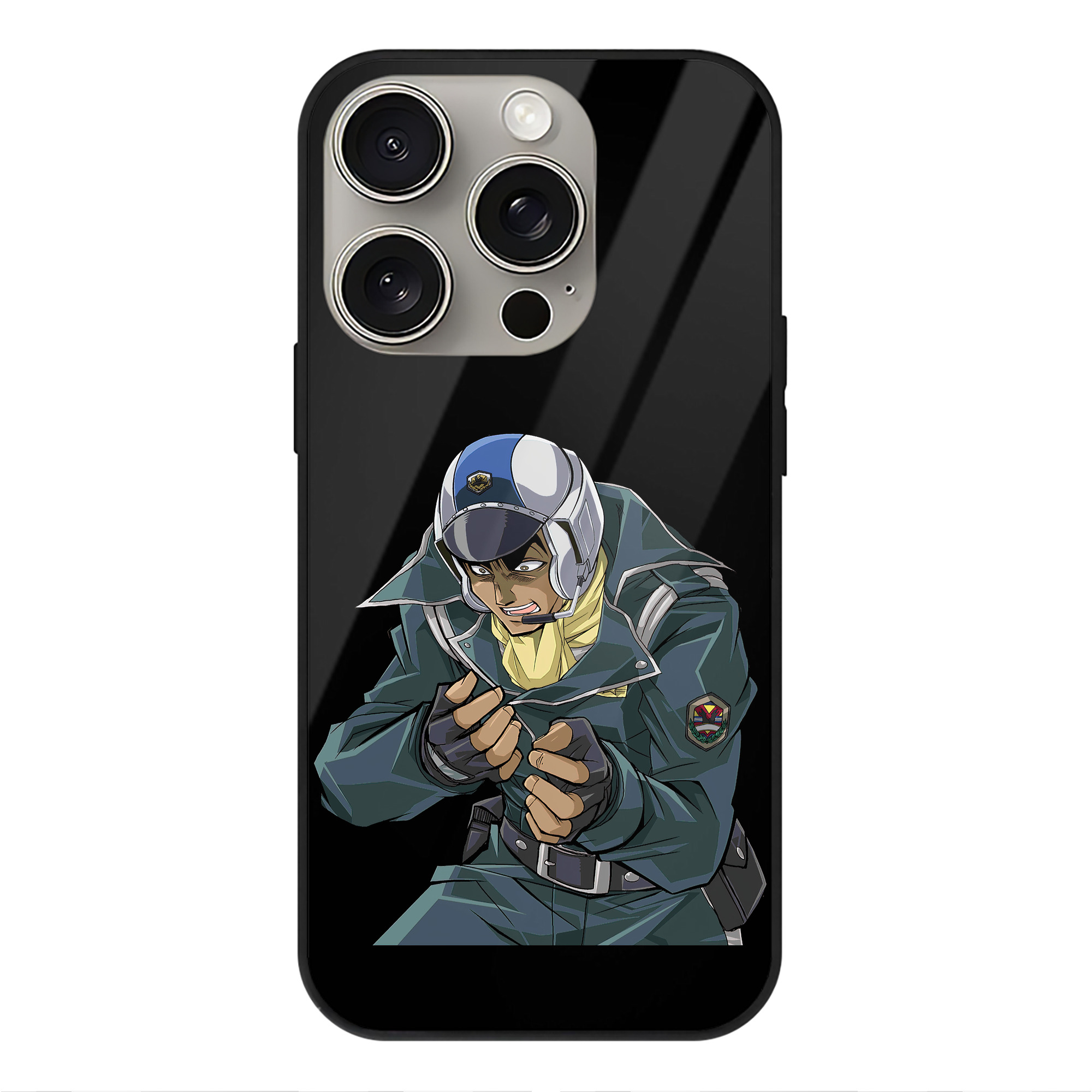 遊☆戯☆王 Yu-Gi-Oh! 【iPhone15Pro対応】スマホケース 耐衝撃＆黄変防止 背面ガラス