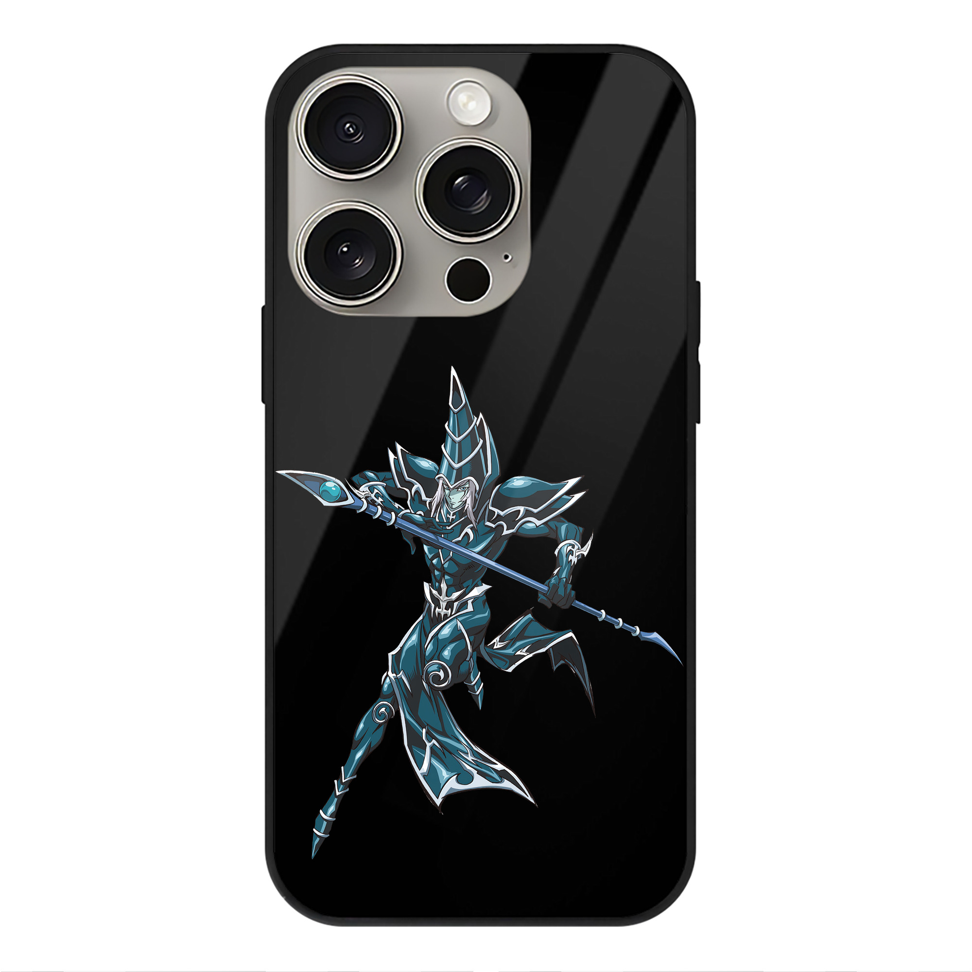 遊☆戯☆王 Yu-Gi-Oh! 【iPhone15Pro対応】スマホケース 耐衝撃＆黄変防止 背面ガラス