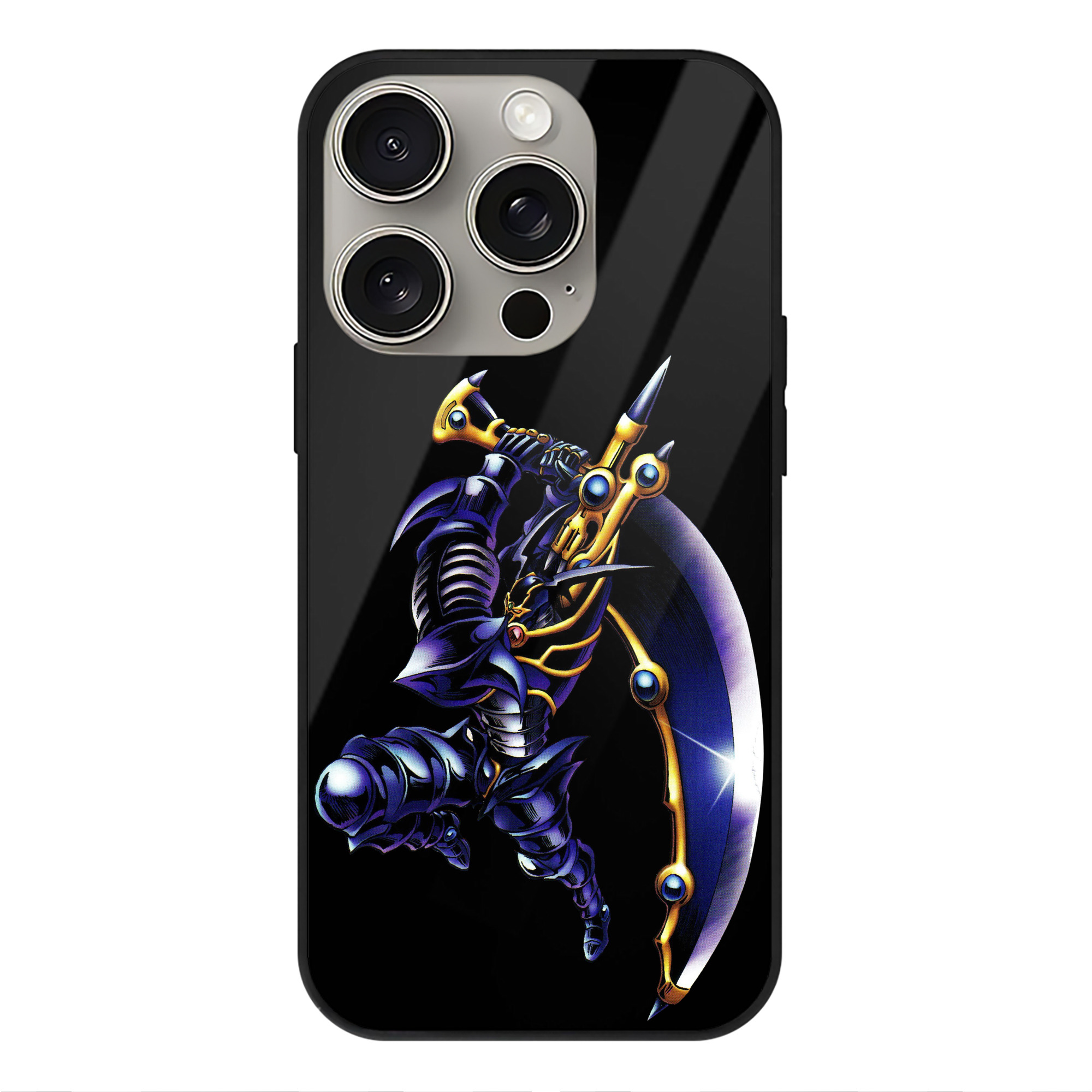 遊☆戯☆王 Yu-Gi-Oh! 【iPhone15Pro対応】スマホケース 耐衝撃＆黄変防止 背面ガラス