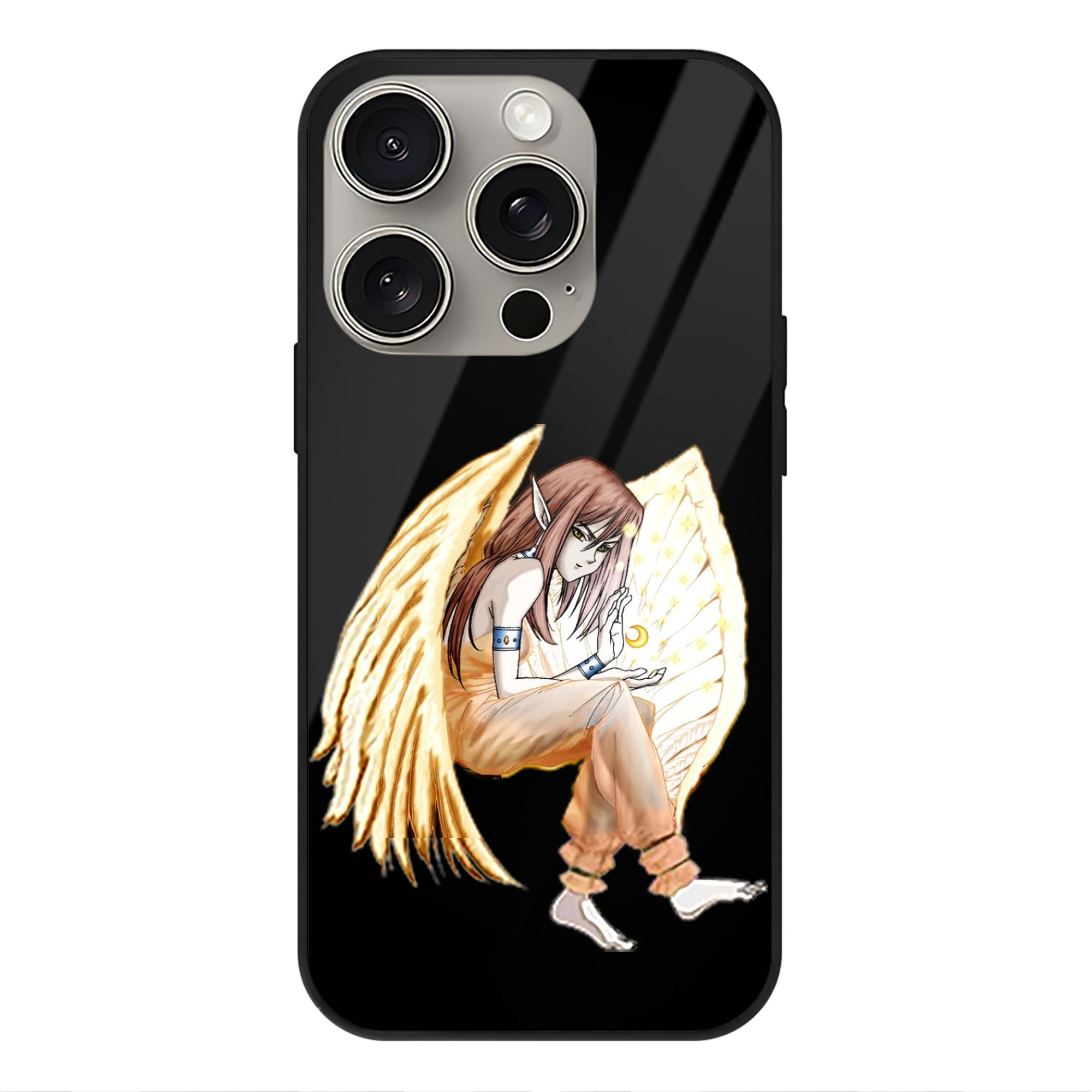 遊☆戯☆王 Yu-Gi-Oh! 【iPhone15Pro対応】スマホケース 耐衝撃＆黄変防止 背面ガラス