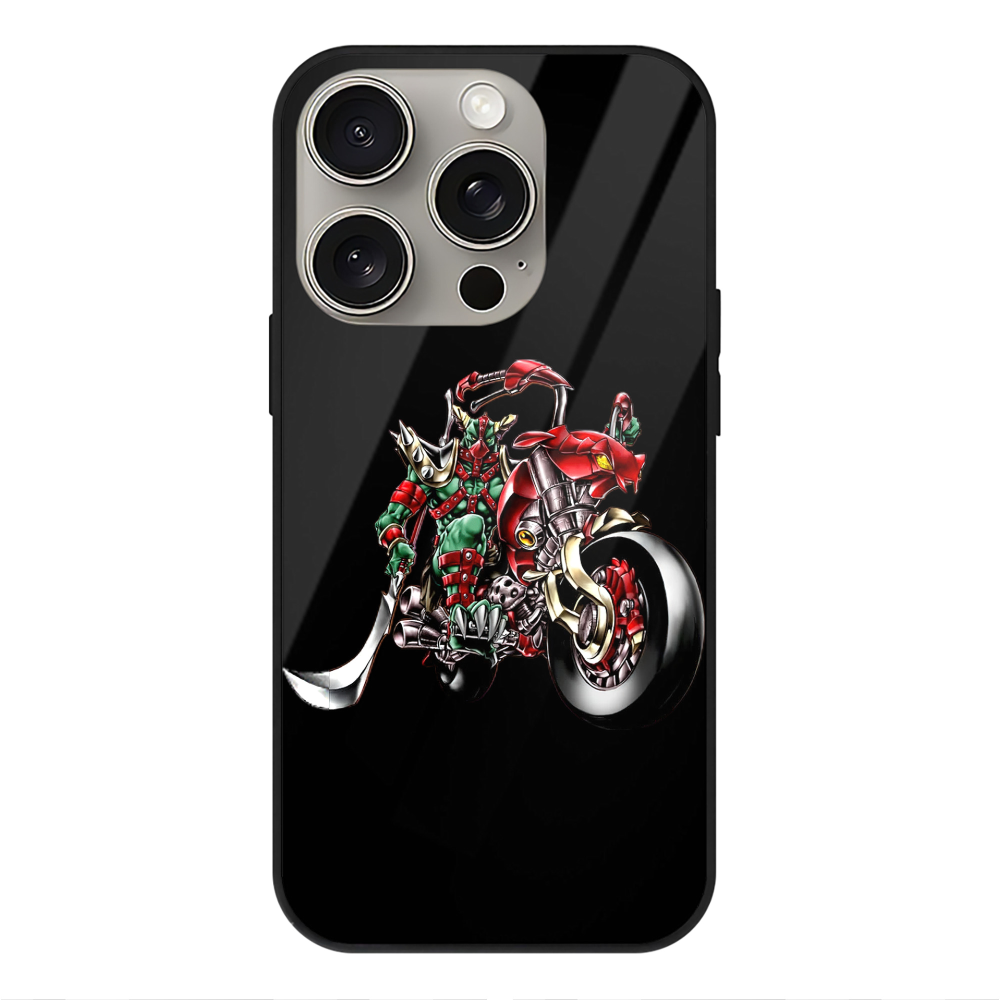 遊☆戯☆王 Yu-Gi-Oh! 【iPhone15Pro対応】スマホケース 耐衝撃＆黄変防止 背面ガラス